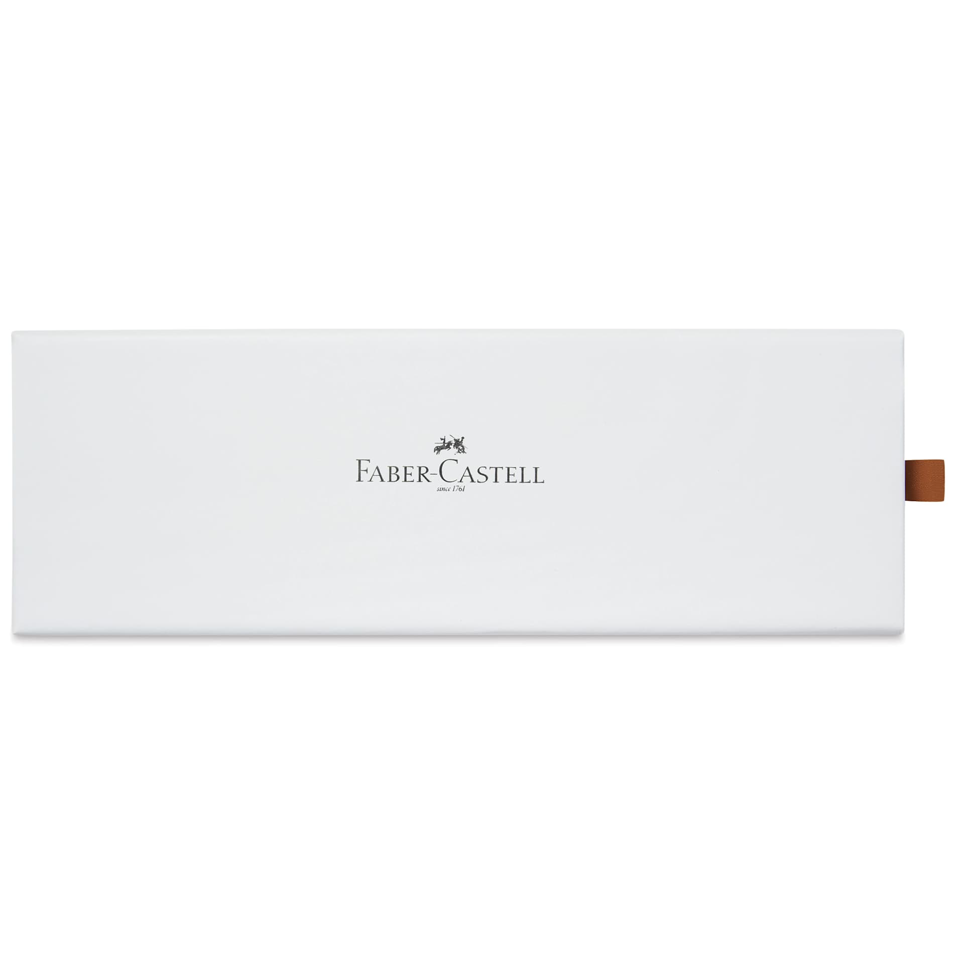 Faber-Castell Neo Slim Fountain Pen - Dark Blue, Extra Fine Tip - back of gift box