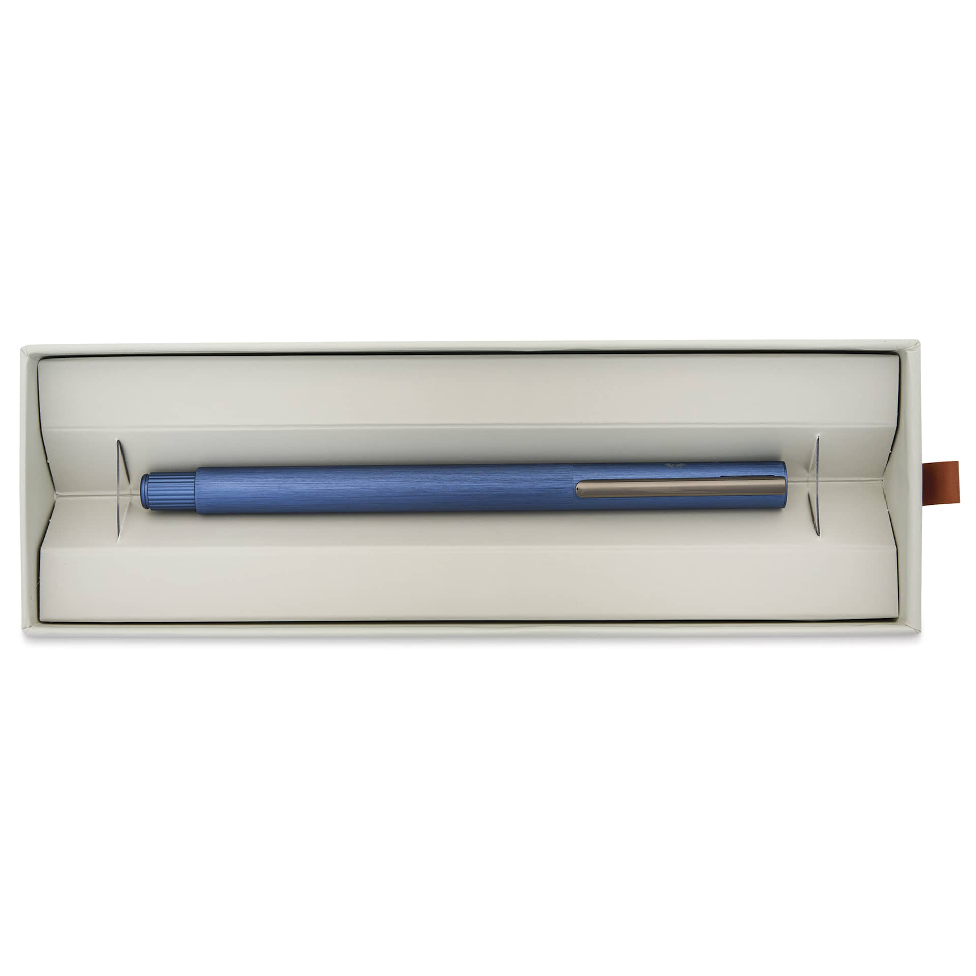 Faber-Castell Neo Slim Fountain Pen - Dark Blue, Broad Tip - in gift box