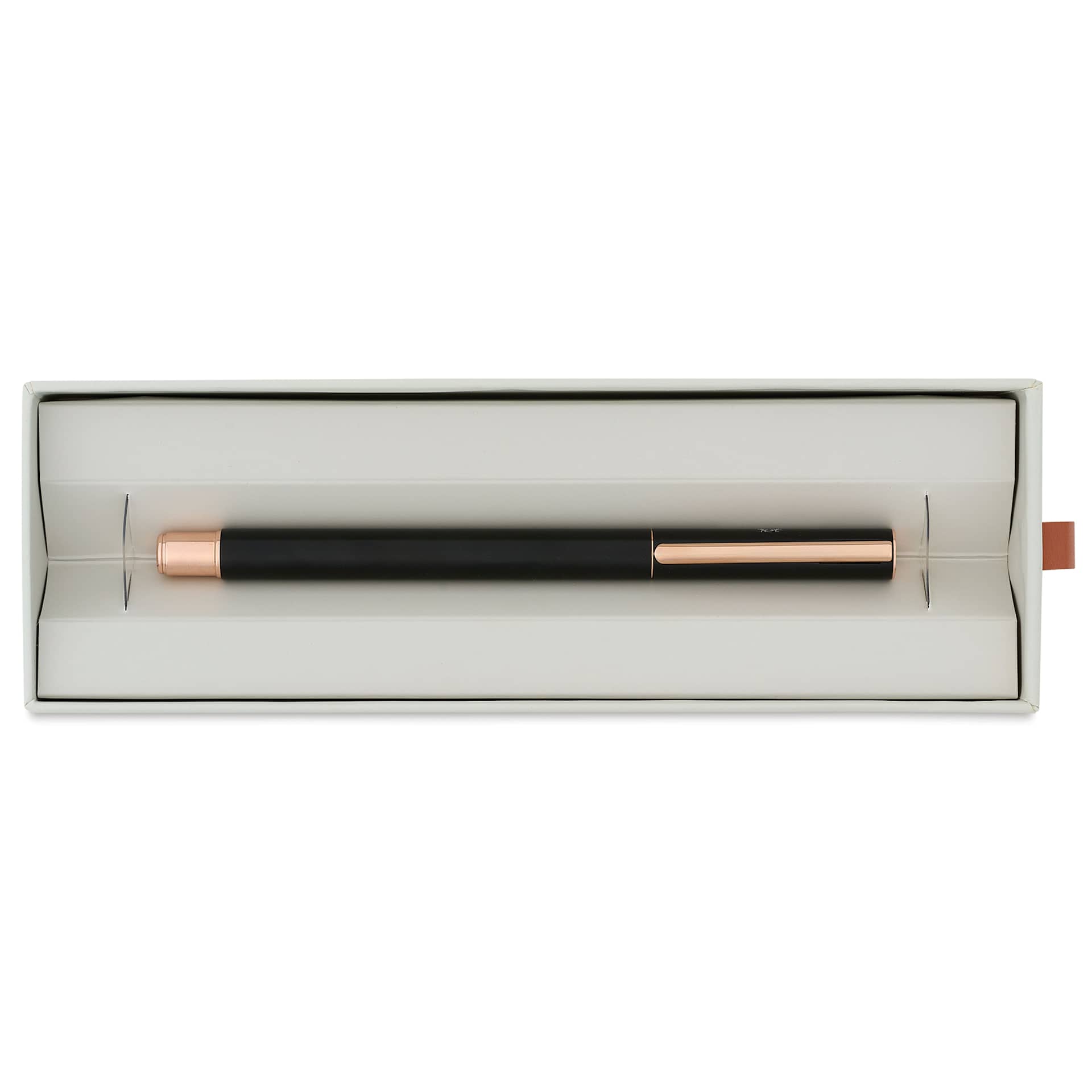 Faber-Castell Neo Slim Fountain Pen - Black Matte and Rose Gold, Extra Fine Tip