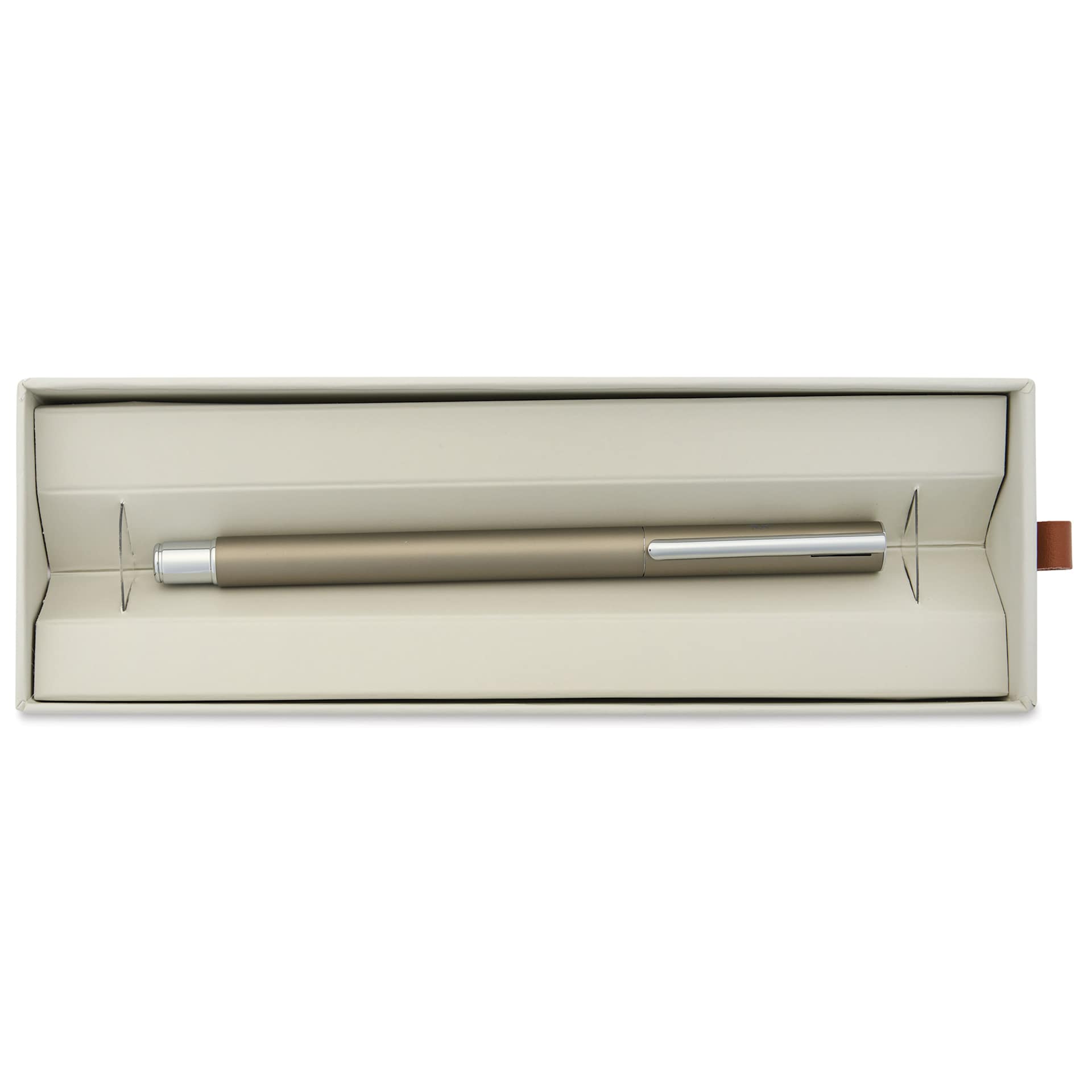 Faber-Castell Neo Slim Fountain Pen - Stainless Steel, Matte, Fine Tip - in gift box