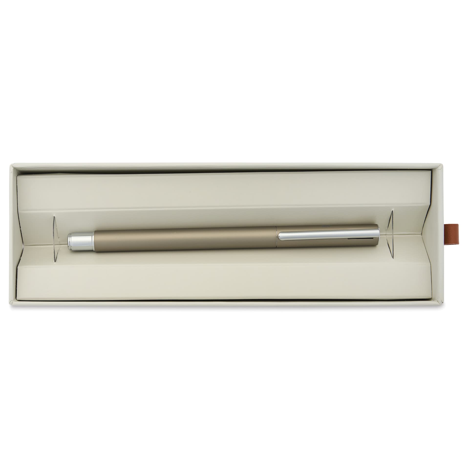 Faber-Castell Neo Slim Fountain Pen - Stainless Steel, Matte, Medium Tip - in gift box