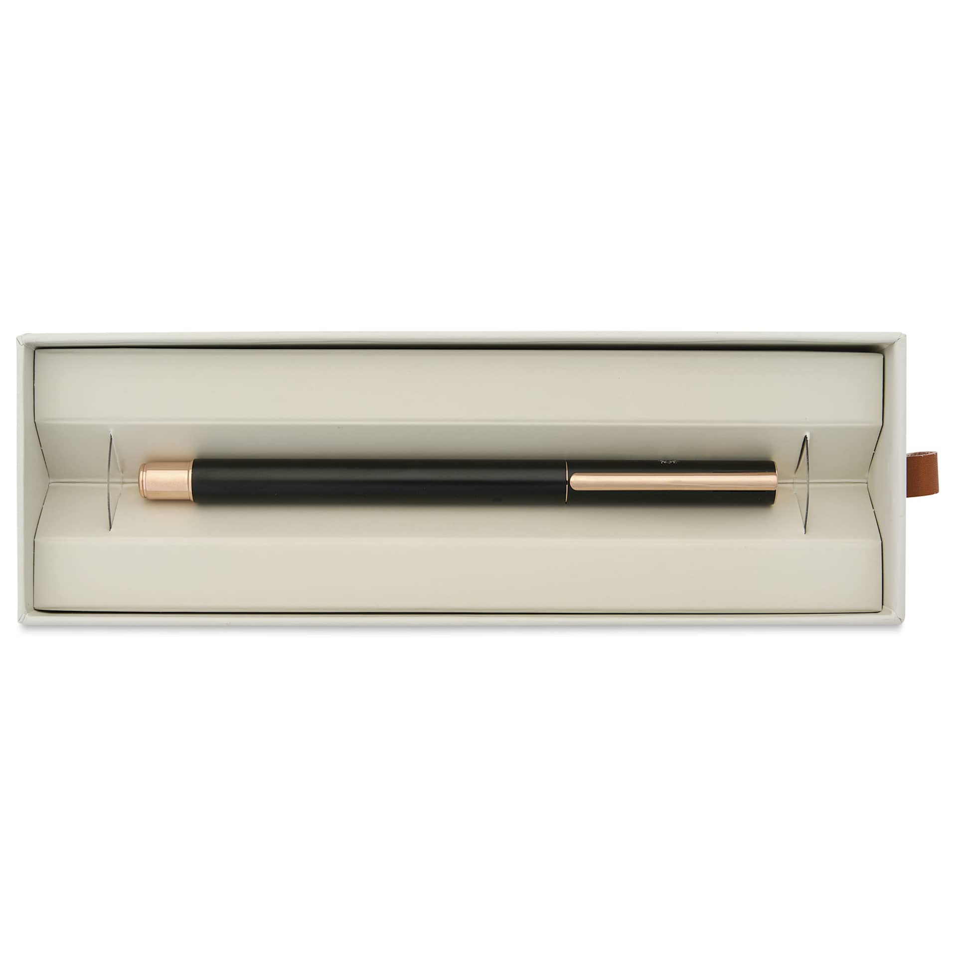 Faber-Castell Neo Slim Rollerball Pen - Black Matte, Rose Gold - in gift box