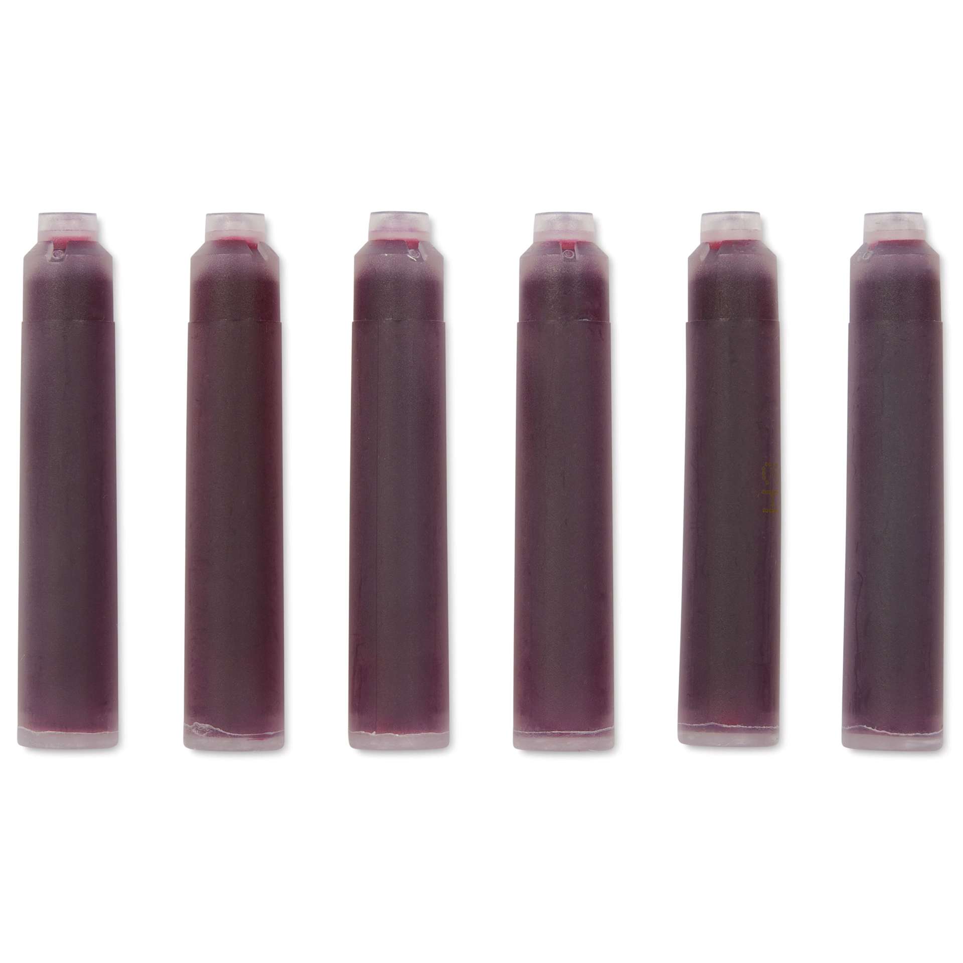 Graf von Faber-Castell Fountain Pen Cartridges - Electric Pink, Pkg of 6