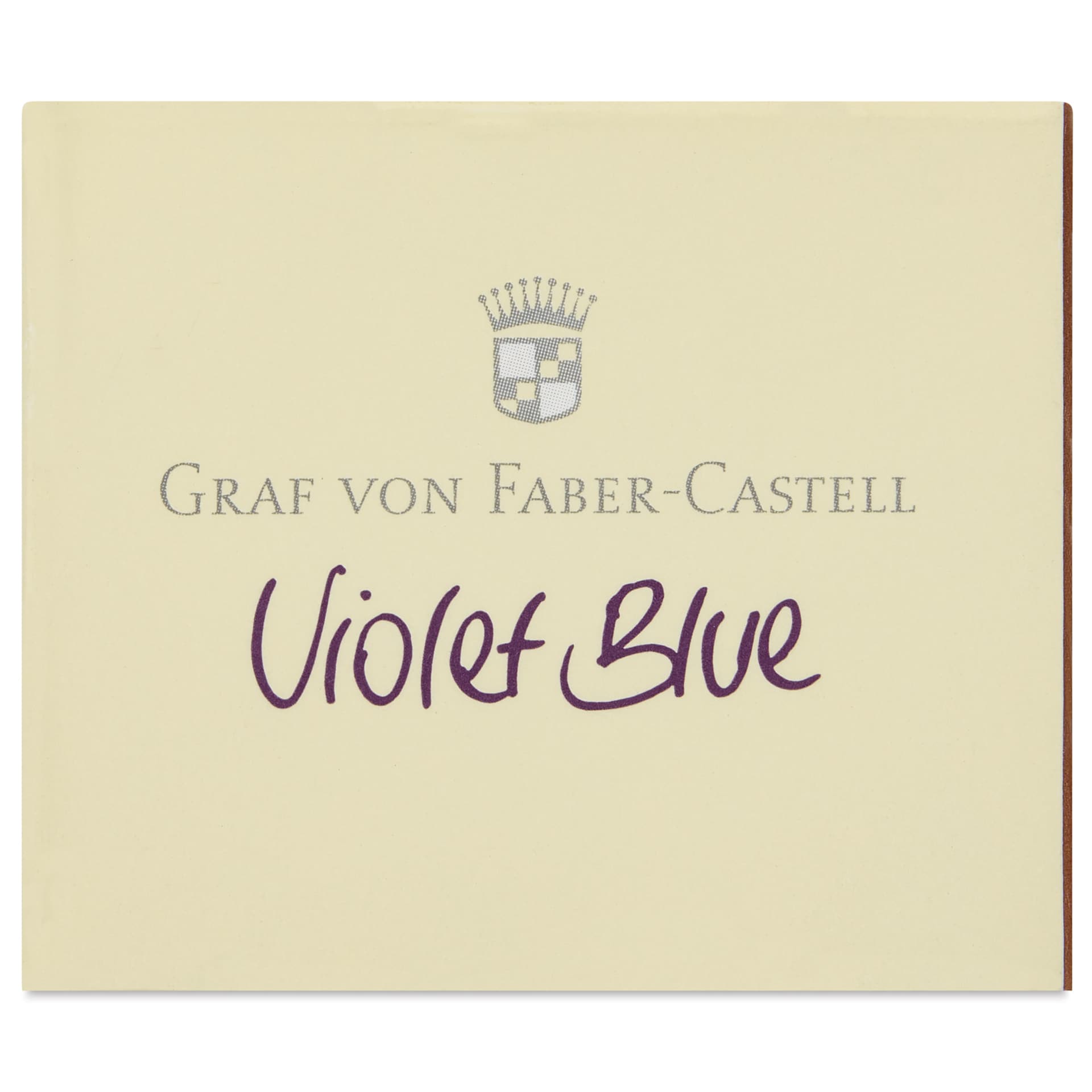 Graf von Faber-Castell Fountain Pen Cartridges - Violet Blue, Pkg of 6 - front of packaging