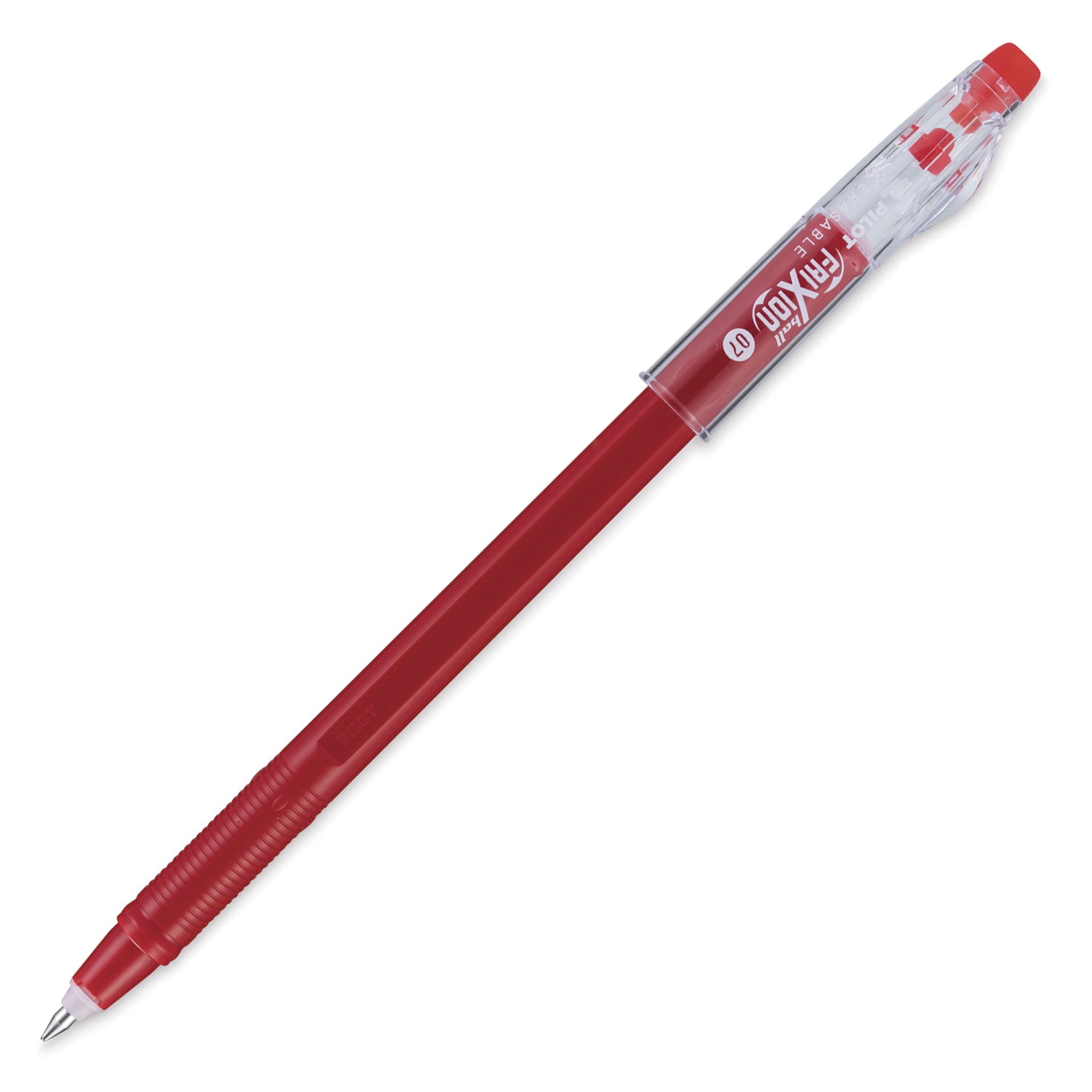 Pilot FriXion Erasable Color Stick - Red, cap off