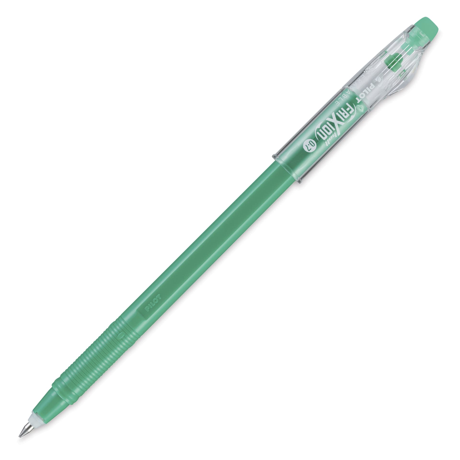 Pilot FriXion Erasable Color Stick - Green, cap off
