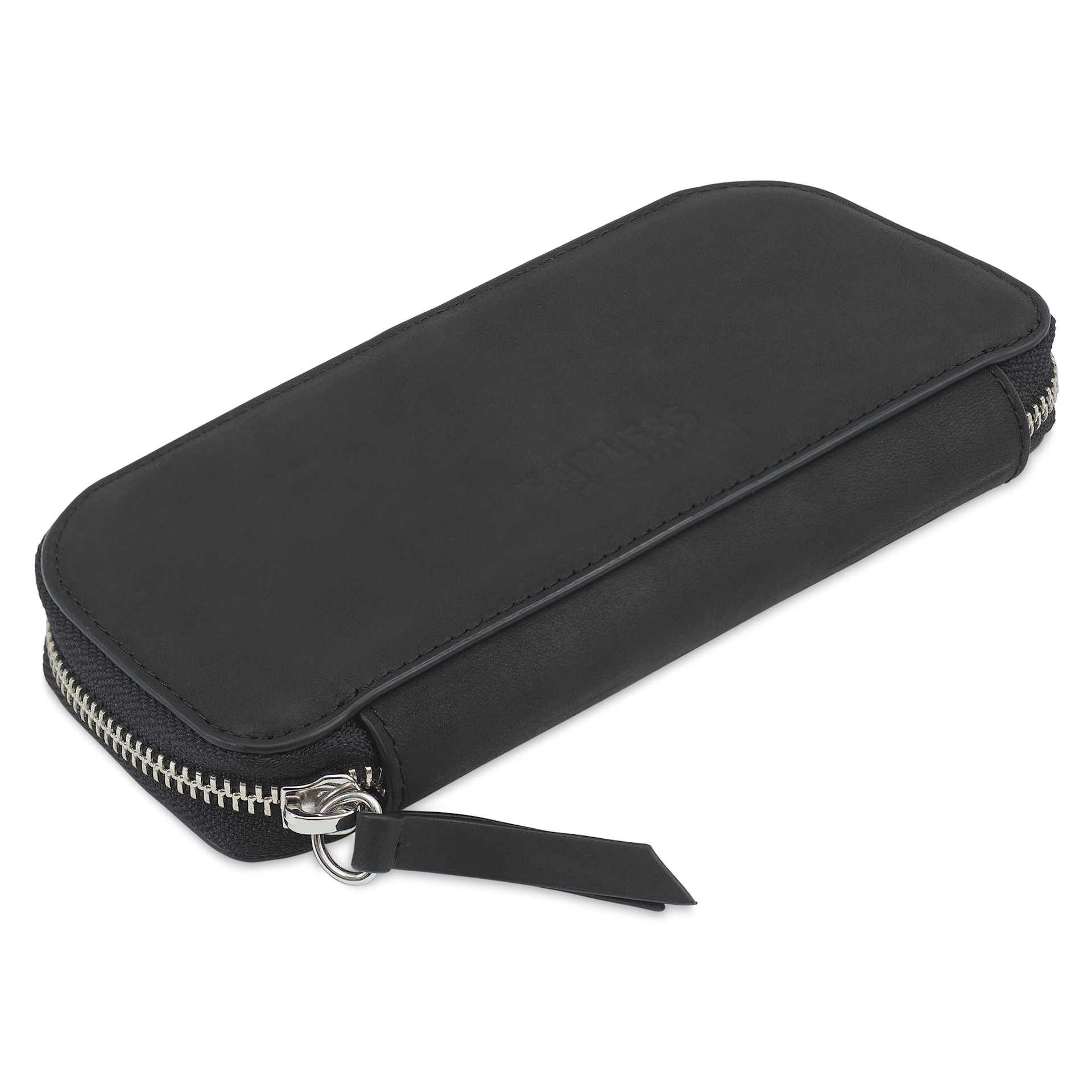Endless Companion 3 Pen Pouch - Black, pen case laid flat