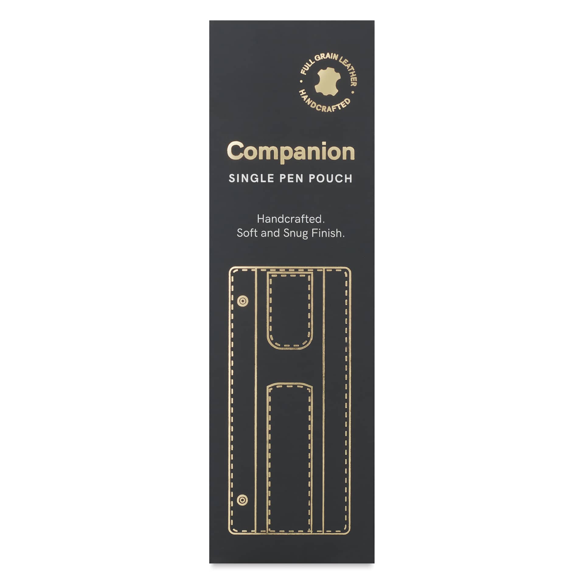 Endless Companion Single Pen Pouch - Brown, packaging