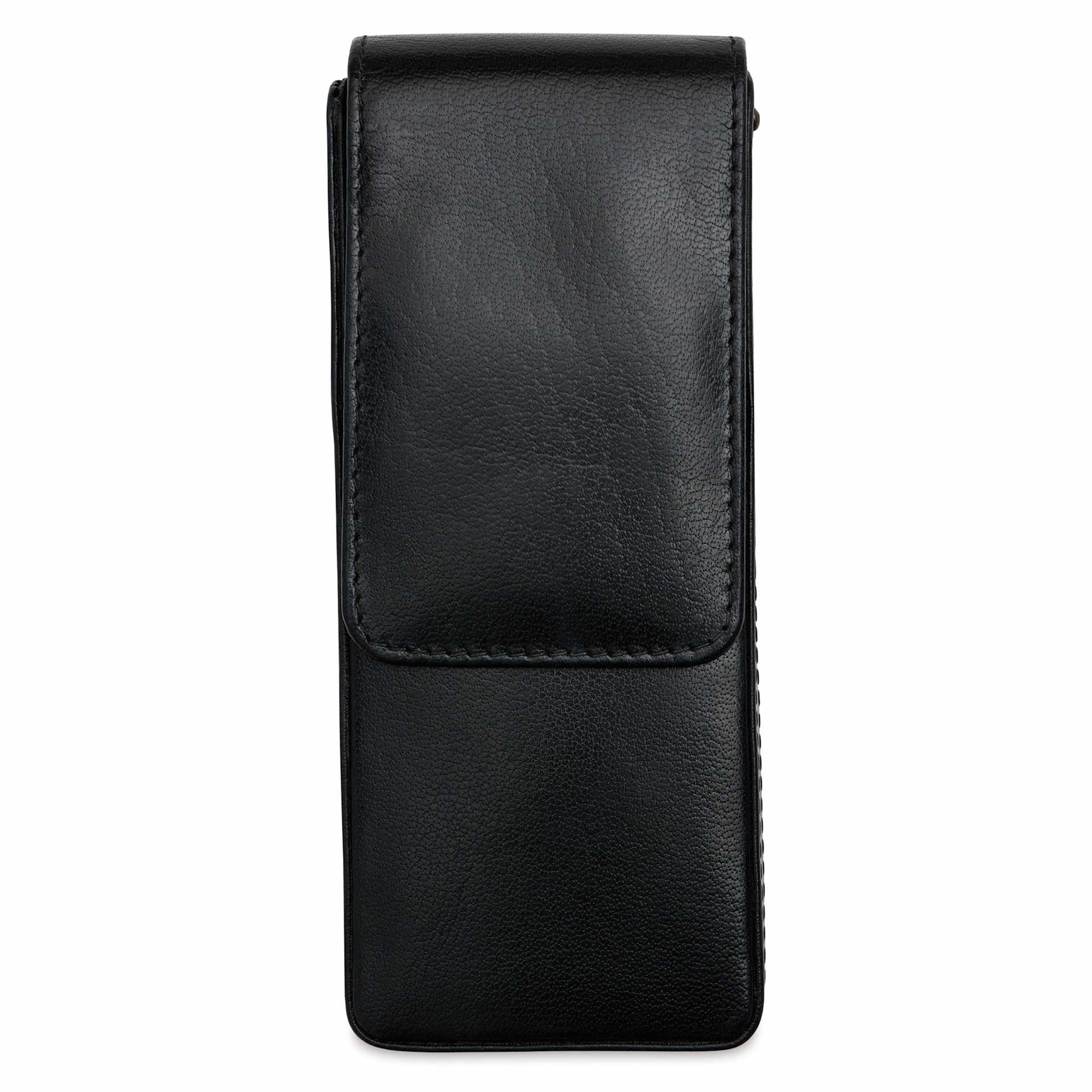 Girologio 3 Leather Pen Case - Black