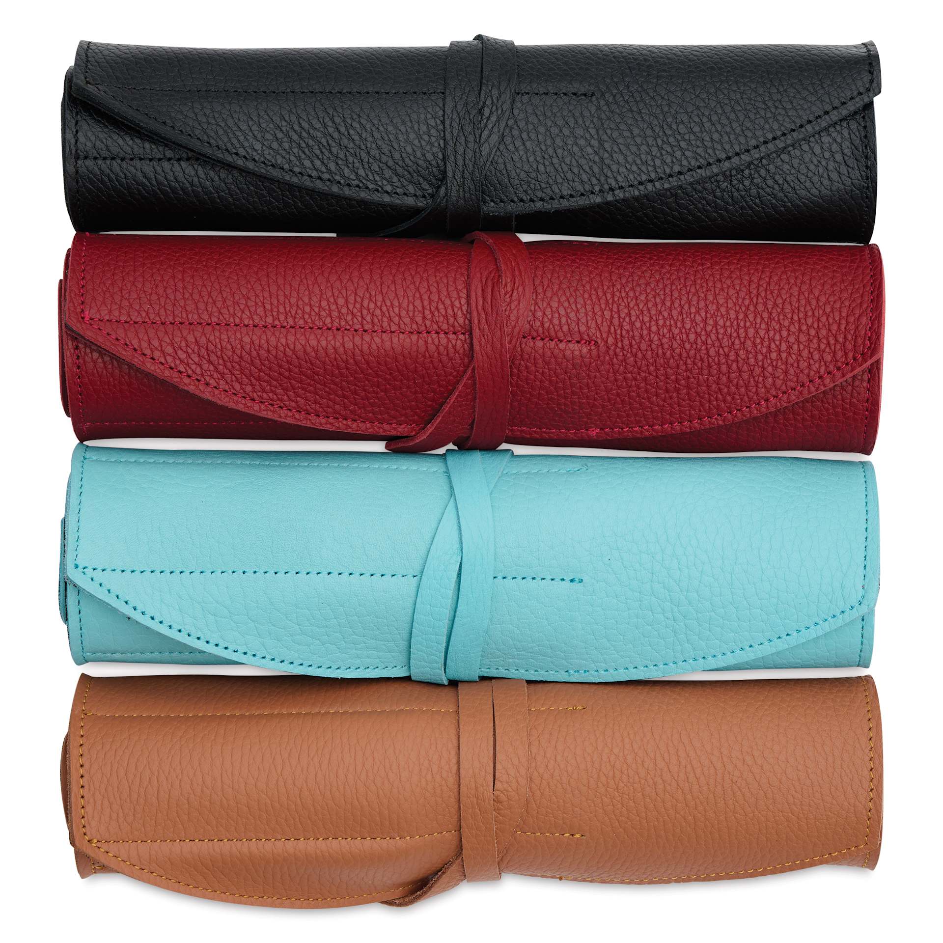 Girologio 10 Pen Leather Rolls, various colors