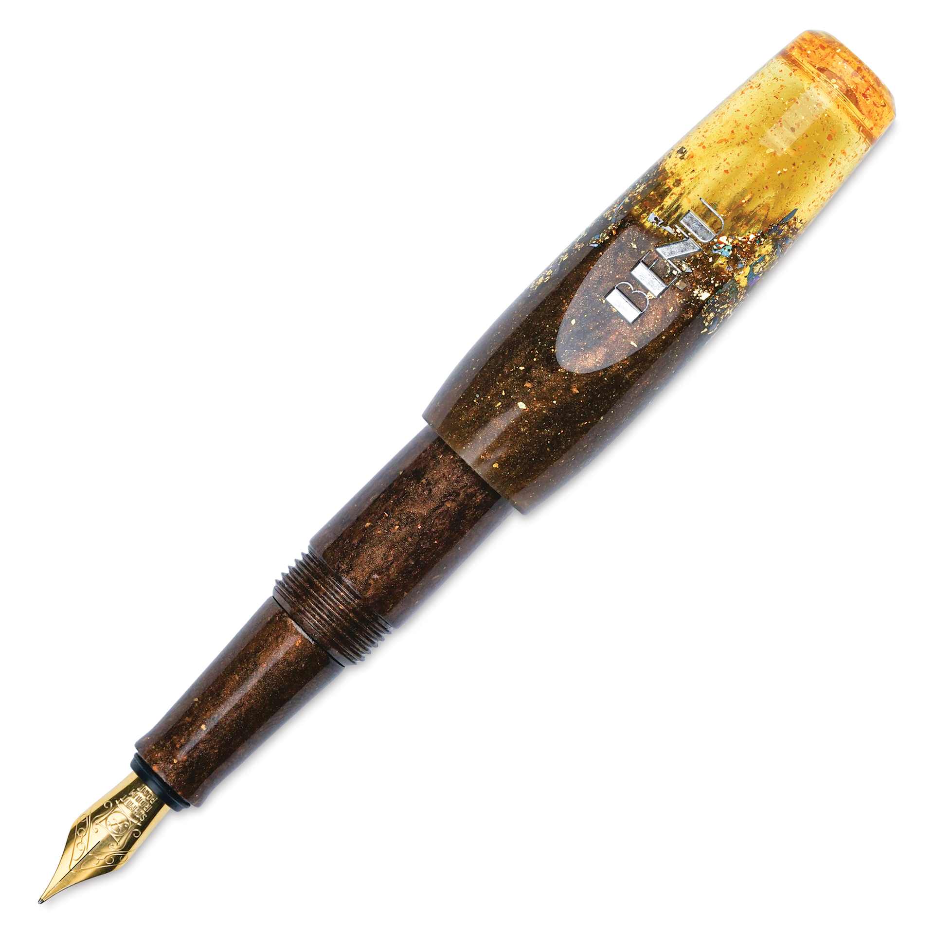 Benu Pixie Fountain Pen - Honey Bronze (image may show a different size nib)