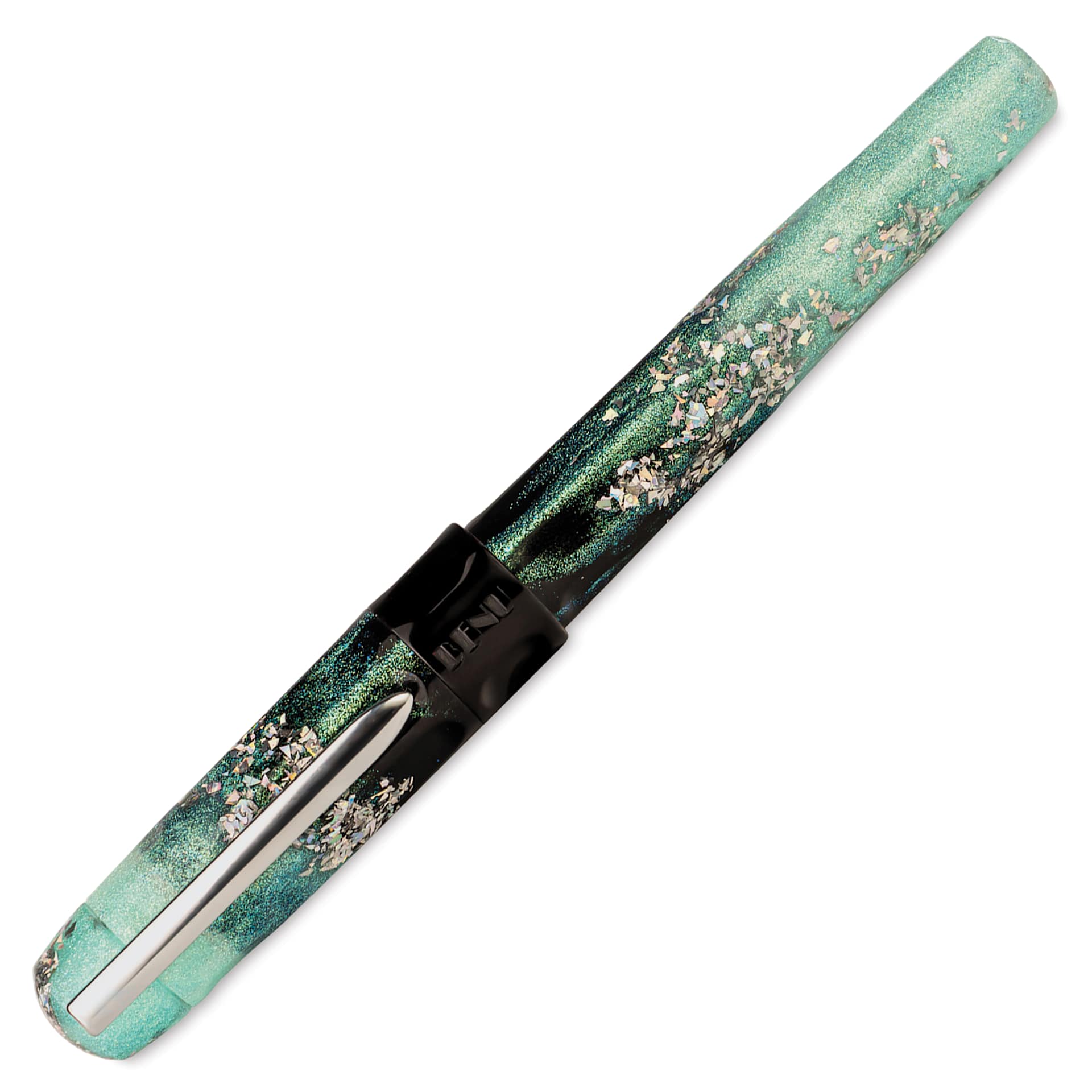 Benu Talisman Fountain Pen - Edelweiss, cap on