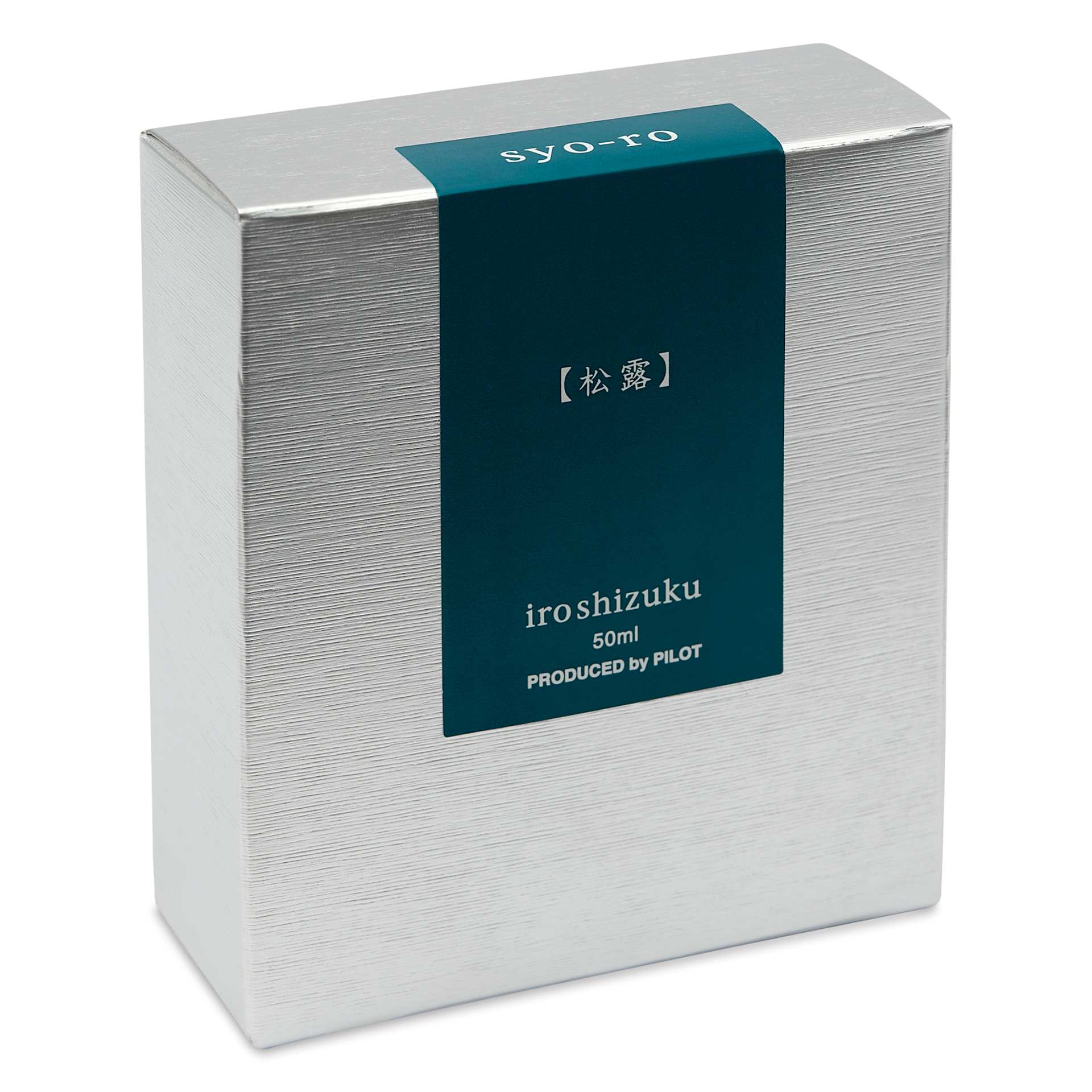 Pilot Iroshizuku Fountain Pen Ink - Dew On Pine Tree (Syo-ro), 50 ml, packgaing
