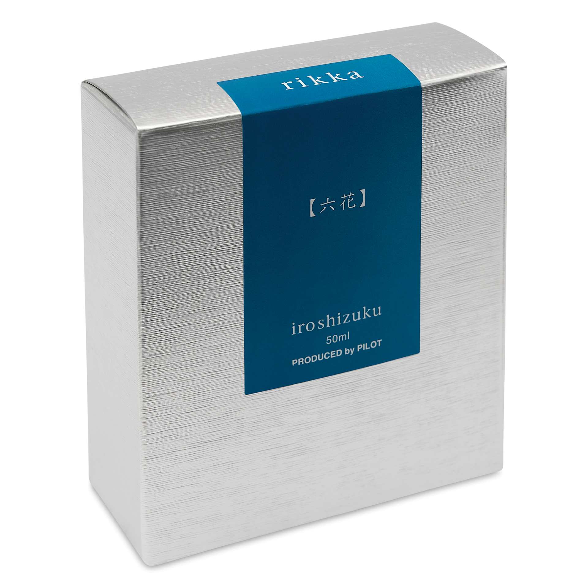 Pilot Iroshizuku Fountain Pen Ink - Snow Crystal (Rikka), 50 ml, packaging