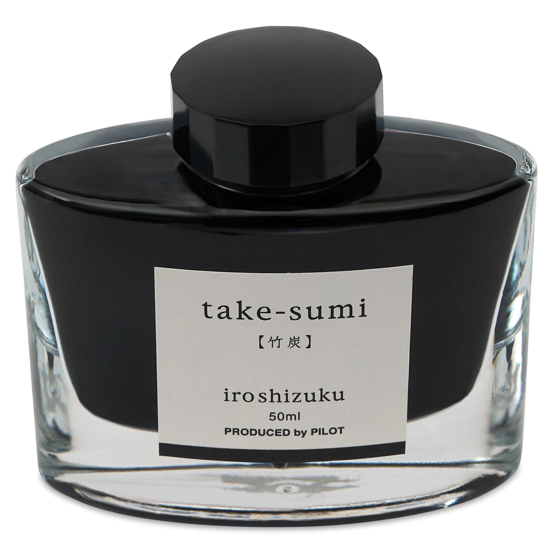Pilot Iroshizuku Fountain Pen Ink - Bamboo Coal (Take-sumi), 50 ml, bottle