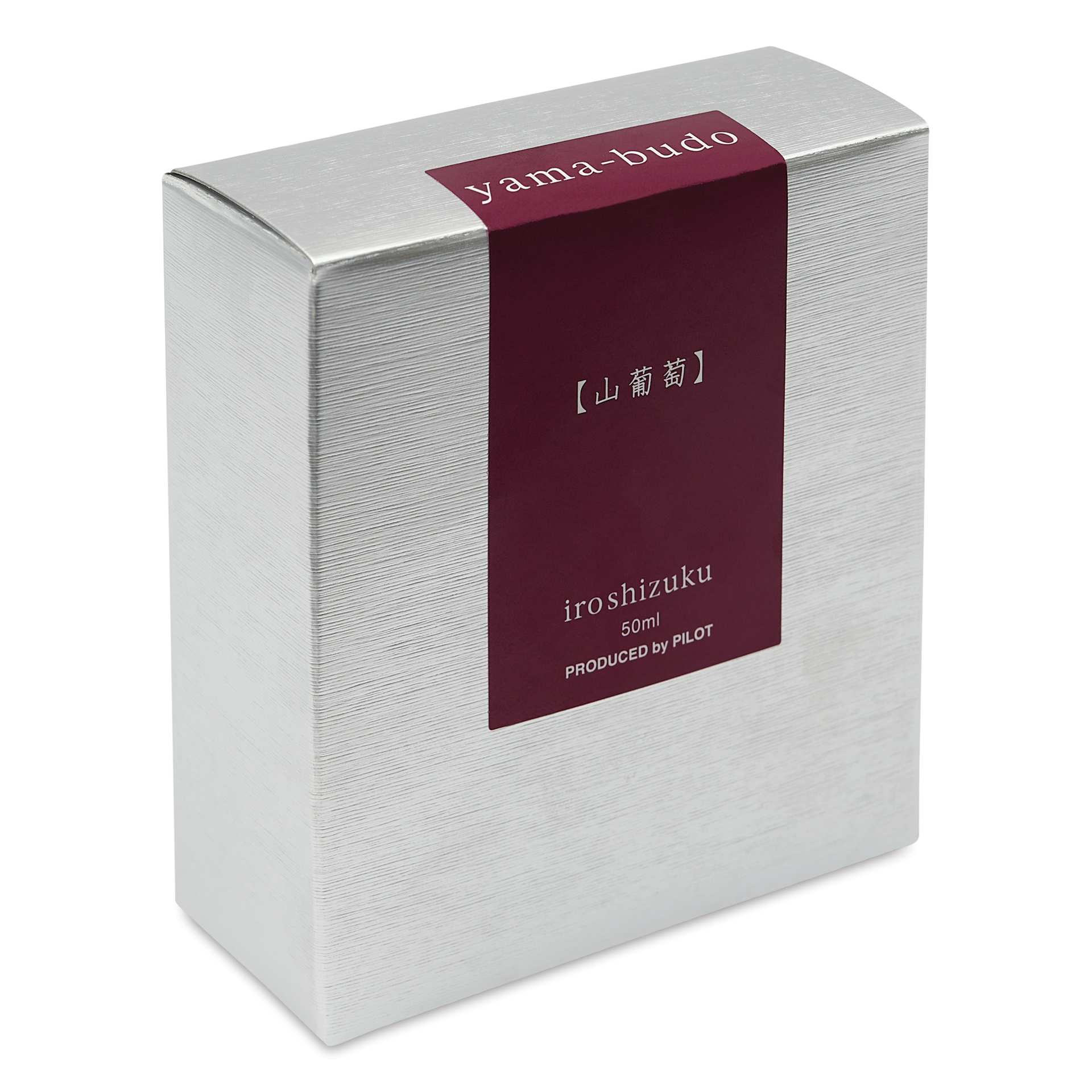 Pilot Iroshizuku Fountain Pen Ink - Crimson Glory Vine (Yama-budo), 50 ml, packaging