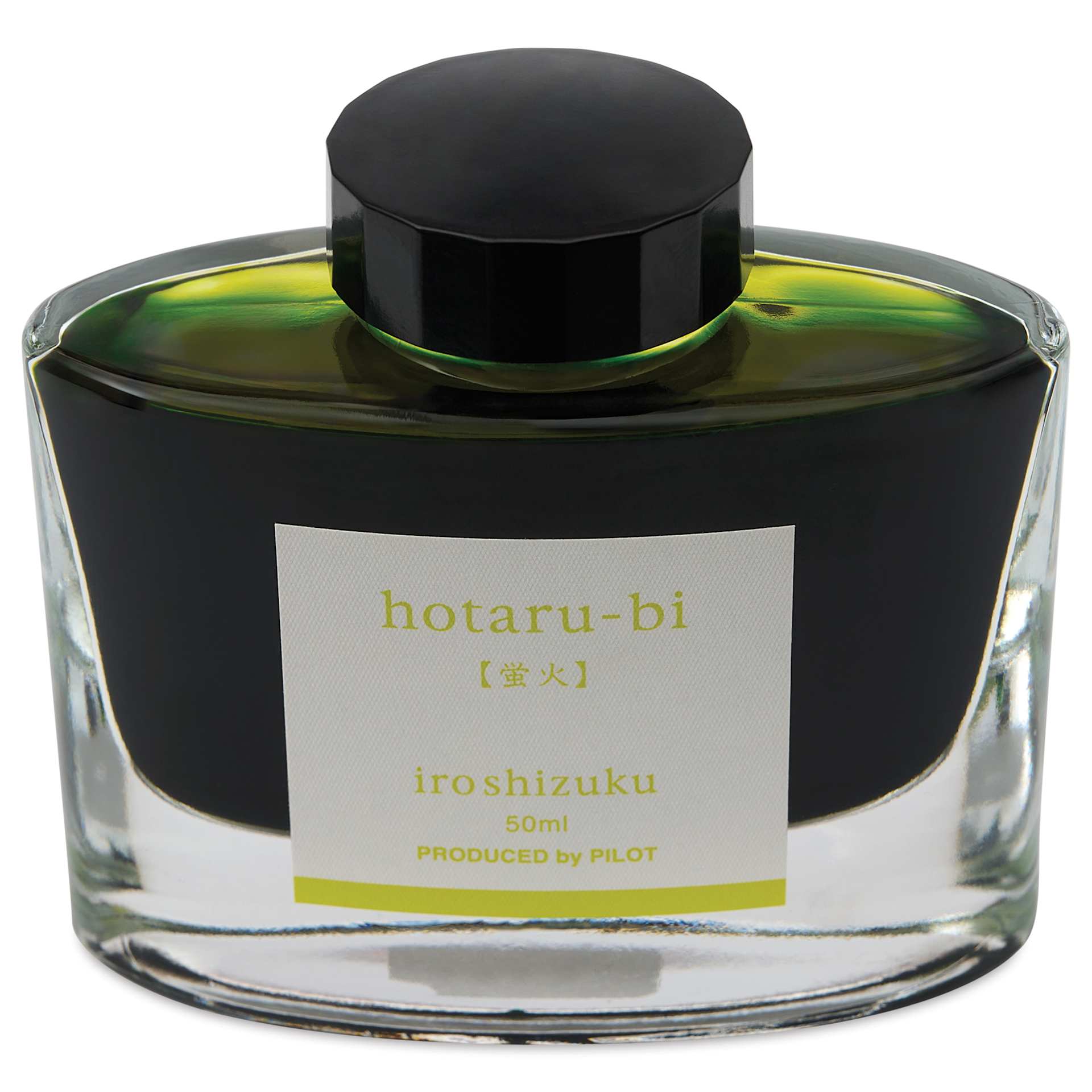 Pilot Iroshizuku Fountain Pen Ink - Light of Fireflies (Hotaru-bi), 50 ml, bottle