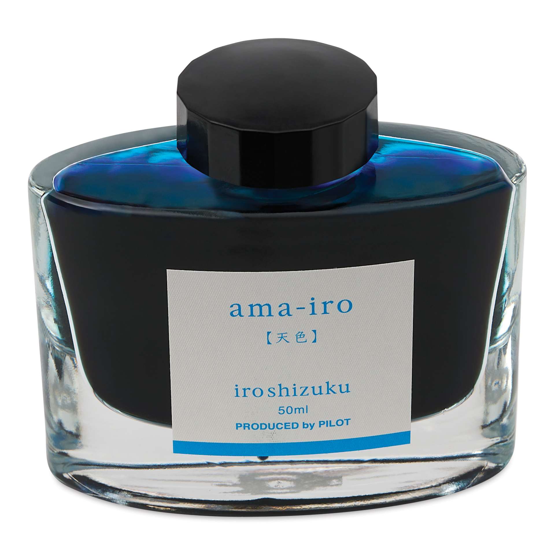 Pilot Iroshizuku Fountain Pen Ink - Sky Blue (Ama-iro), 50 ml, bottle