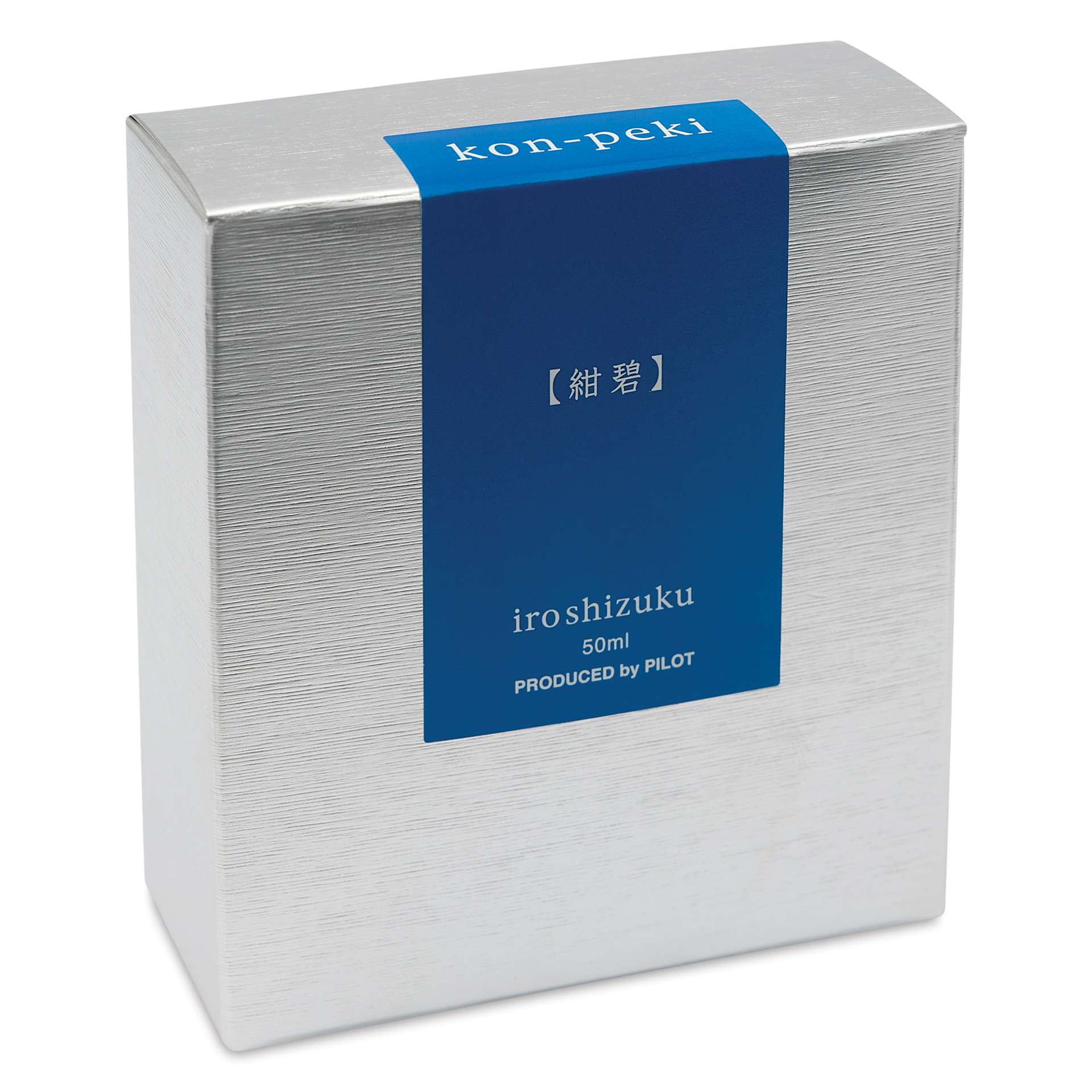 Pilot Iroshizuku Fountain Pen Ink - Deep Blue (Kon-peki), 50 ml, packaging