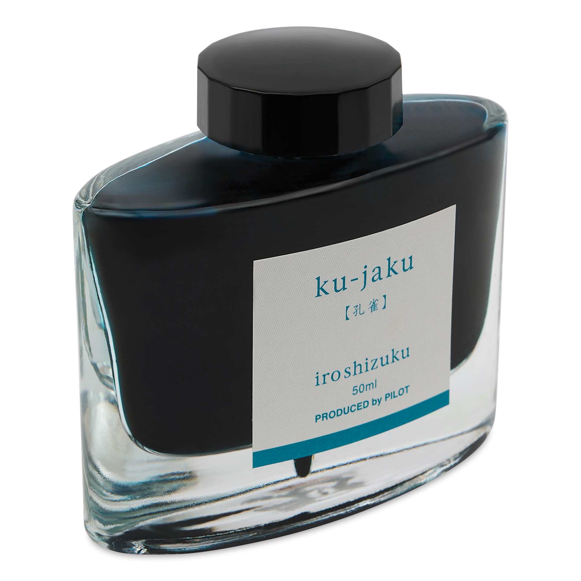 Pilot Iroshizuku Fountain Pen Ink - Peacock (Ku-jaku), 50 ml