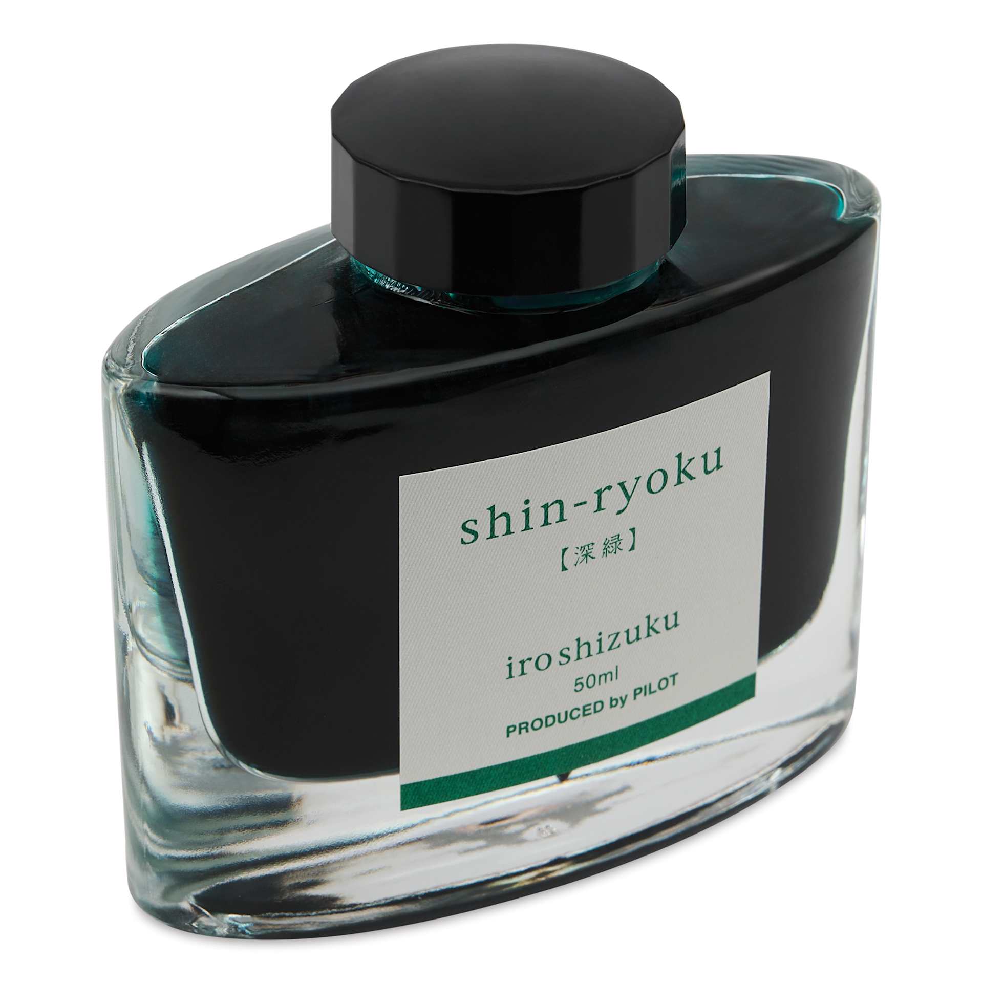Pilot Iroshizuku Fountain Pen Ink - Forest Green (Shin-ryoku), 50 ml