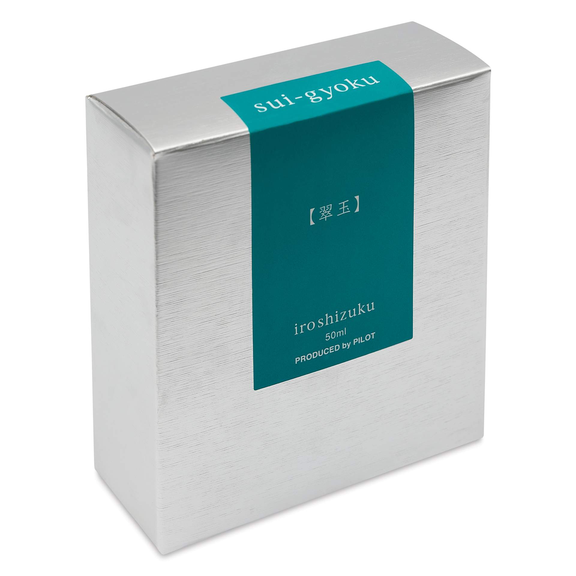 Pilot Iroshizuku Fountain Pen Ink - Emerald (Sui-gyoku), 50 ml, packaging