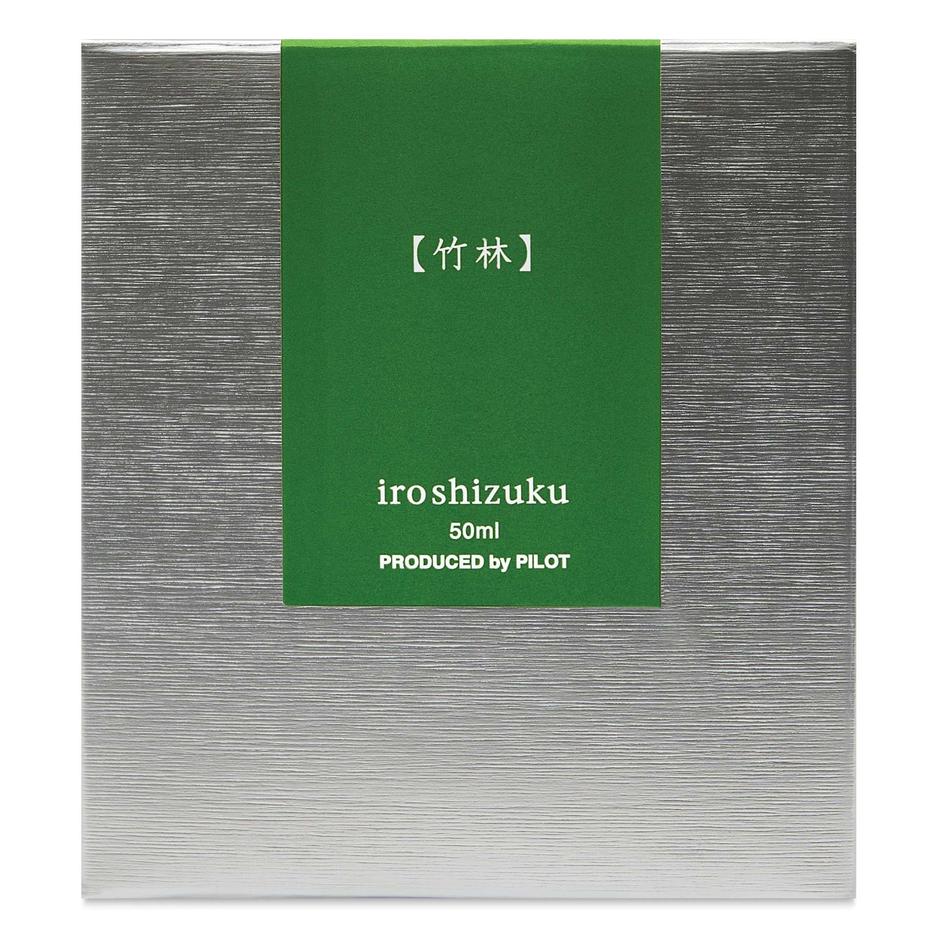 Pilot Iroshizuku Fountain Pen Ink - Bamboo Forest (Chiku-rin), 50 ml, packaging