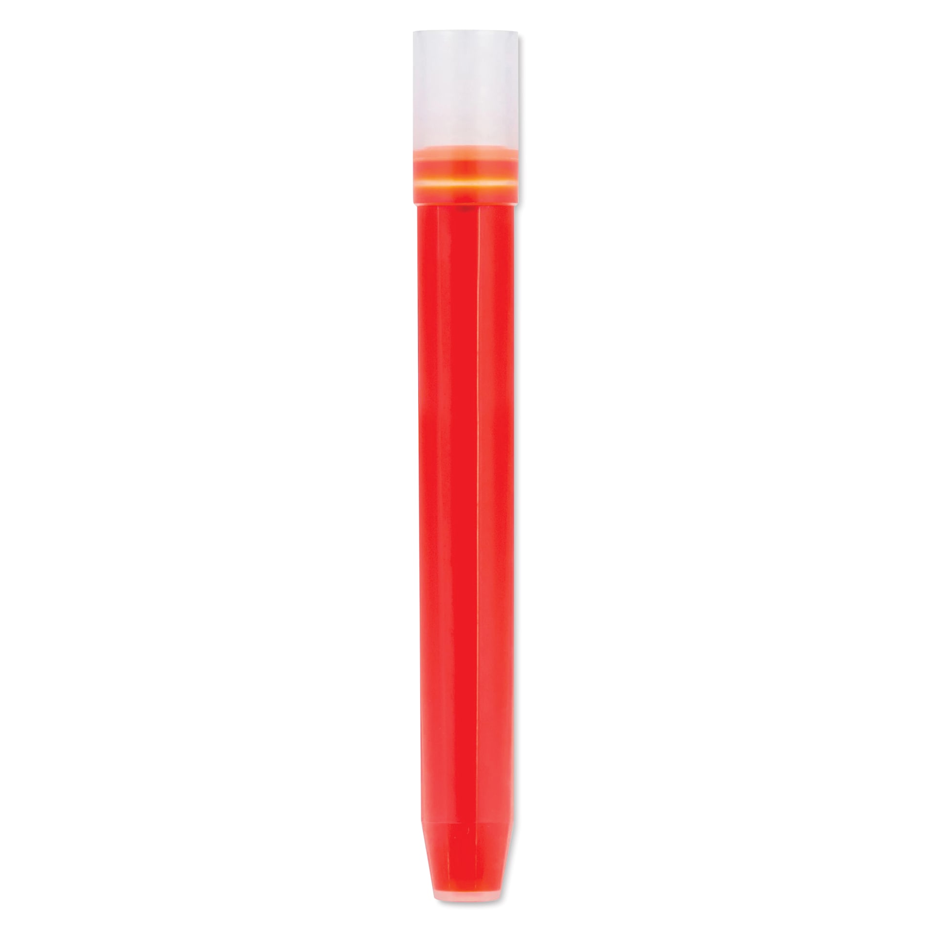 Pilot Fountain Pen Ink Cartridge - Orange, Pkg of 6, one cartridge