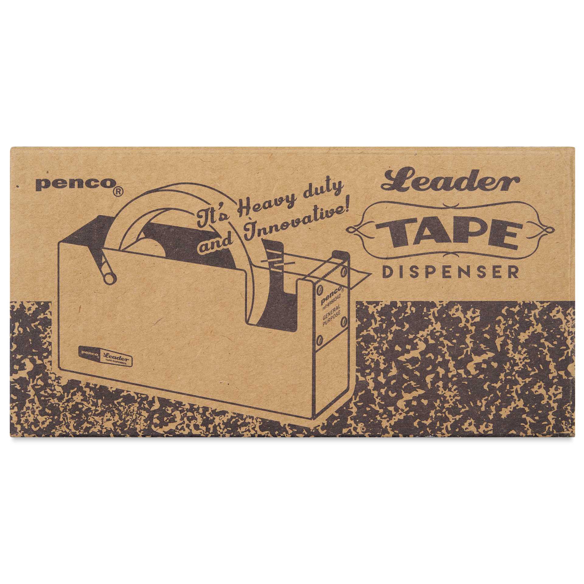 Penco Steel Tape Dispenser - Large, front of packaging