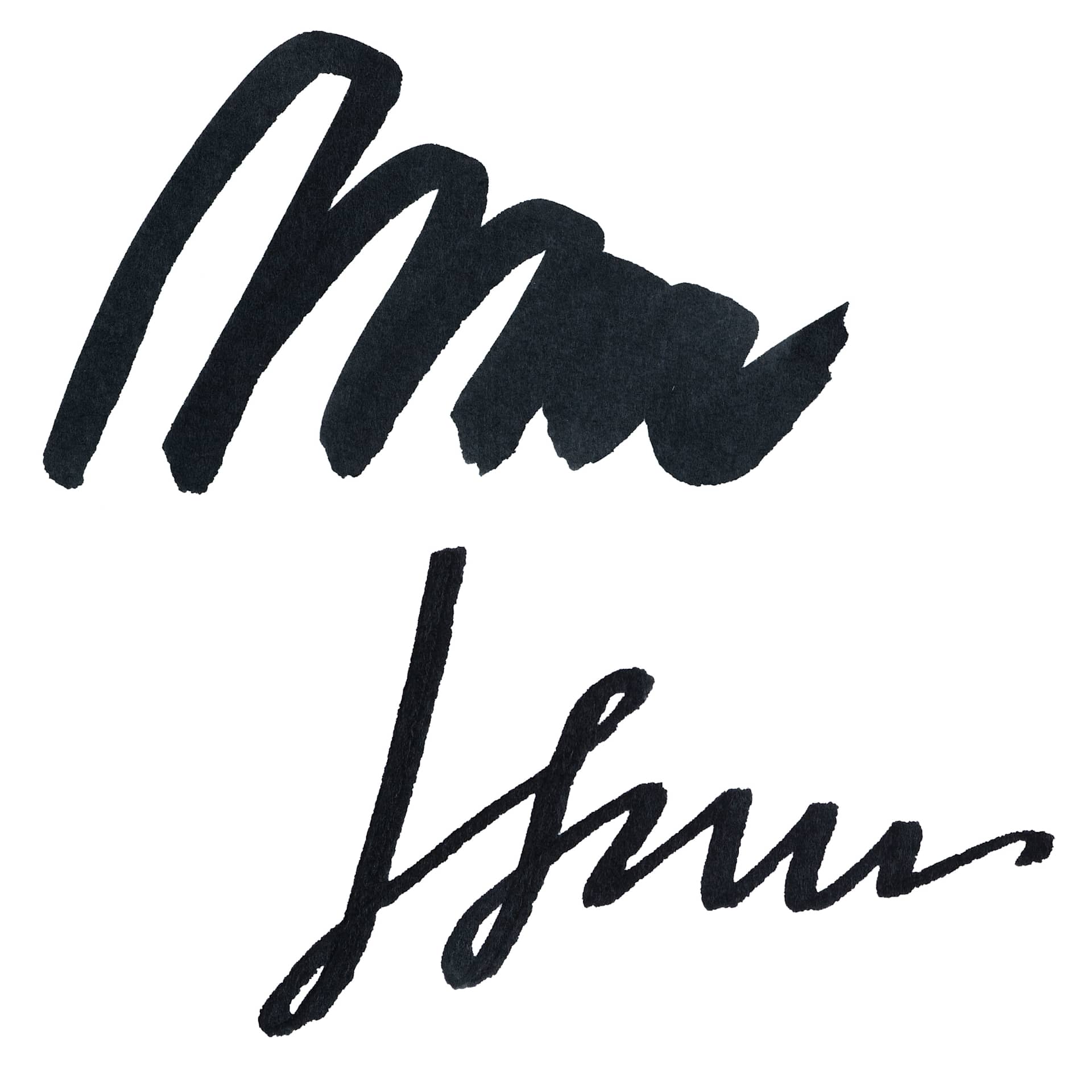 Tom's Studio Calligraphy Ink - Jet Black swatch