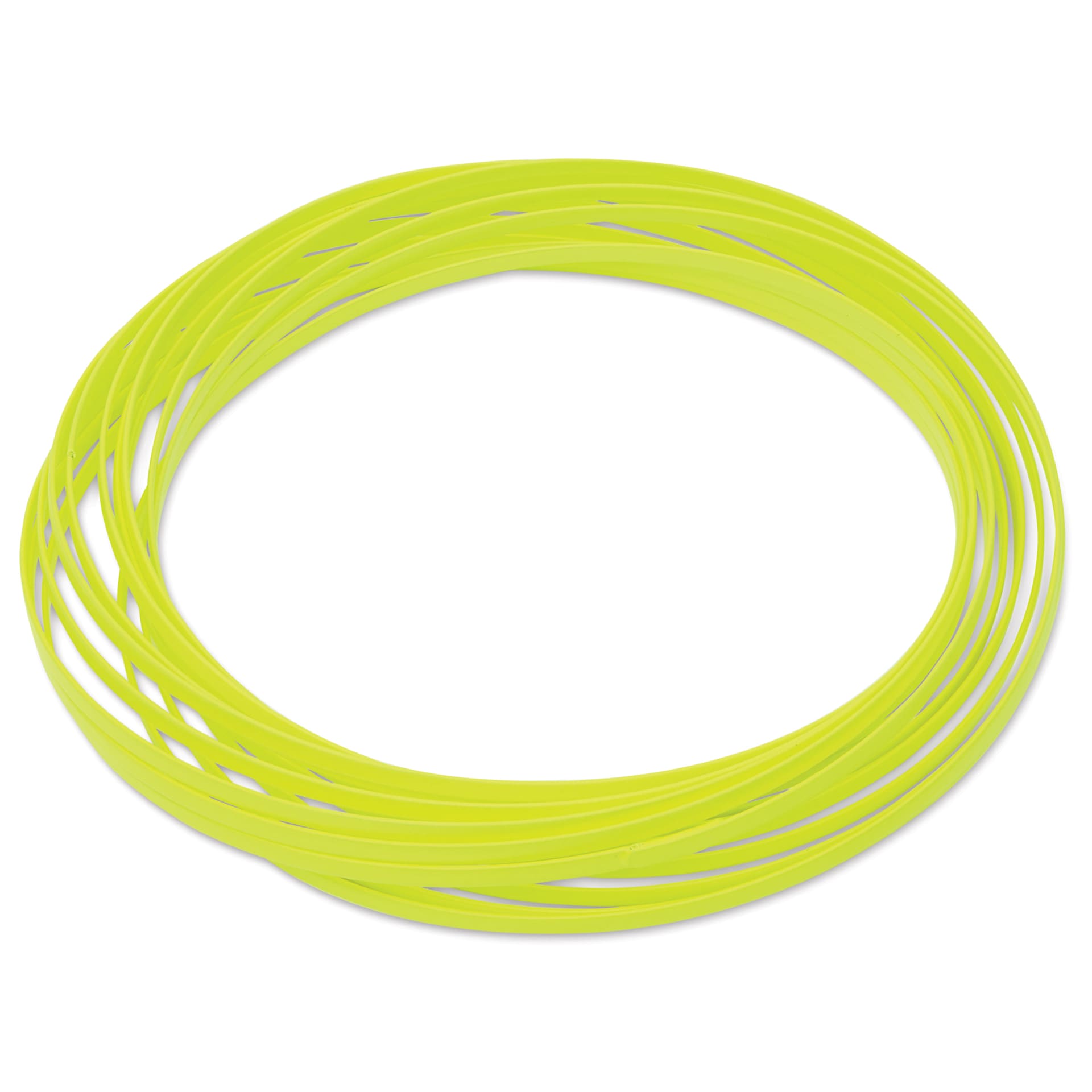 Fun in Motion Glozi Glow-in-the-Dark Fidget Toy - Yellow, out of packaging