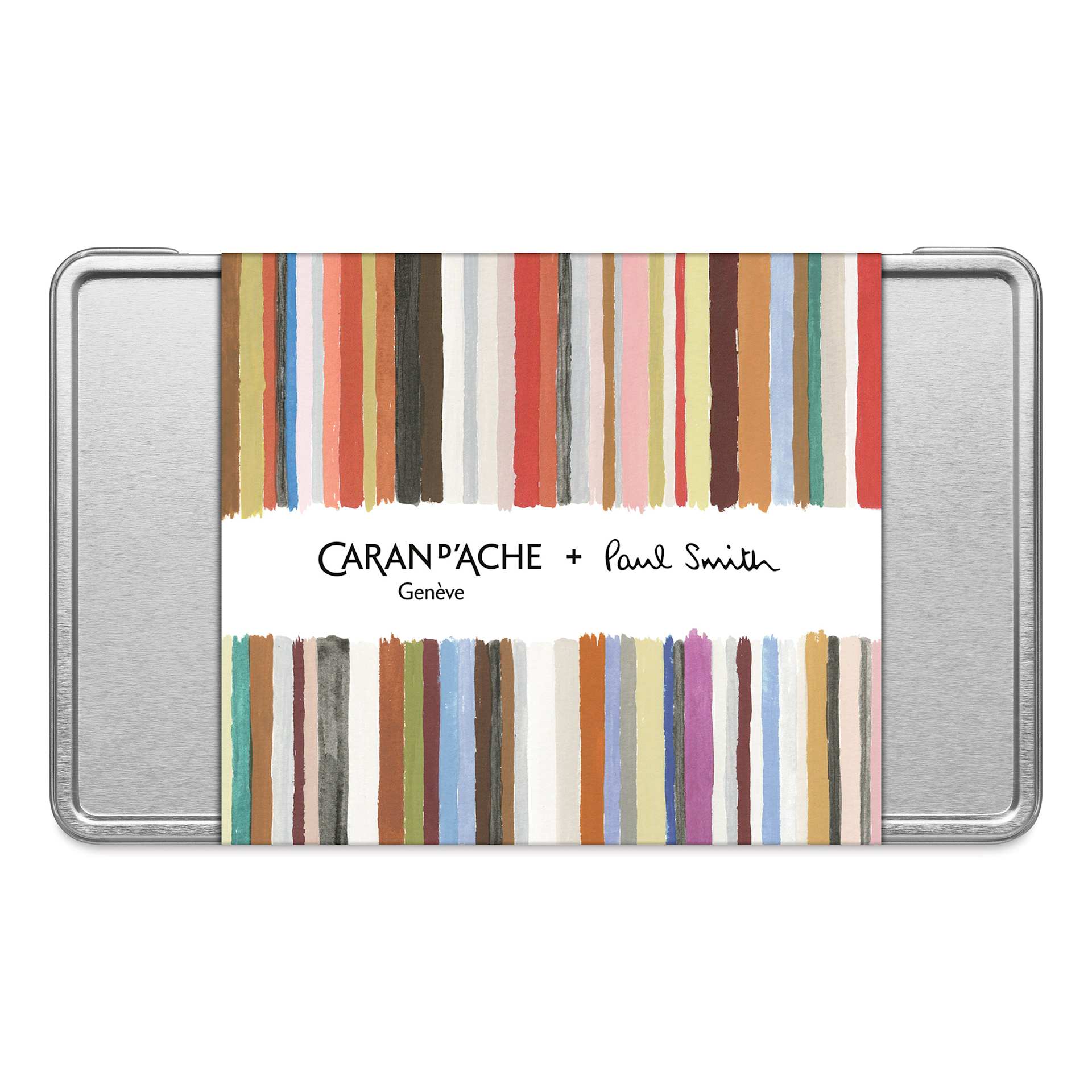 Caran d’Ache Paul Smith Special Edition Ecridor Ballpoint Pen and Leather Case Set, presentation case with label