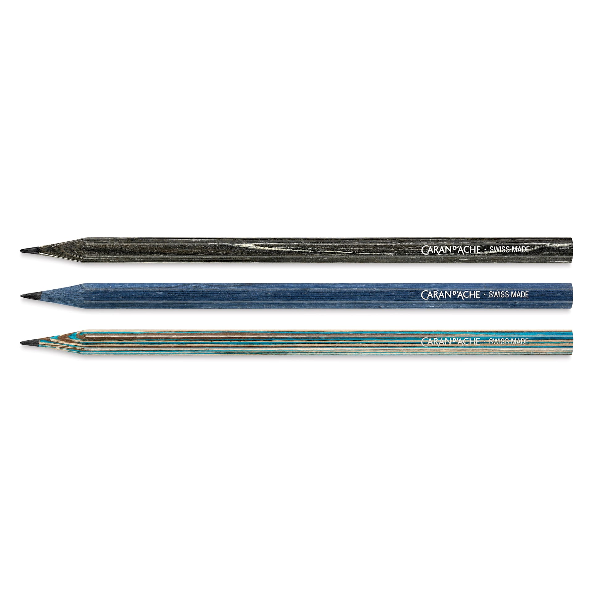 Caran d’Ache Alpine Frost Special Edition Perfume Graphite Pencil Set, contents