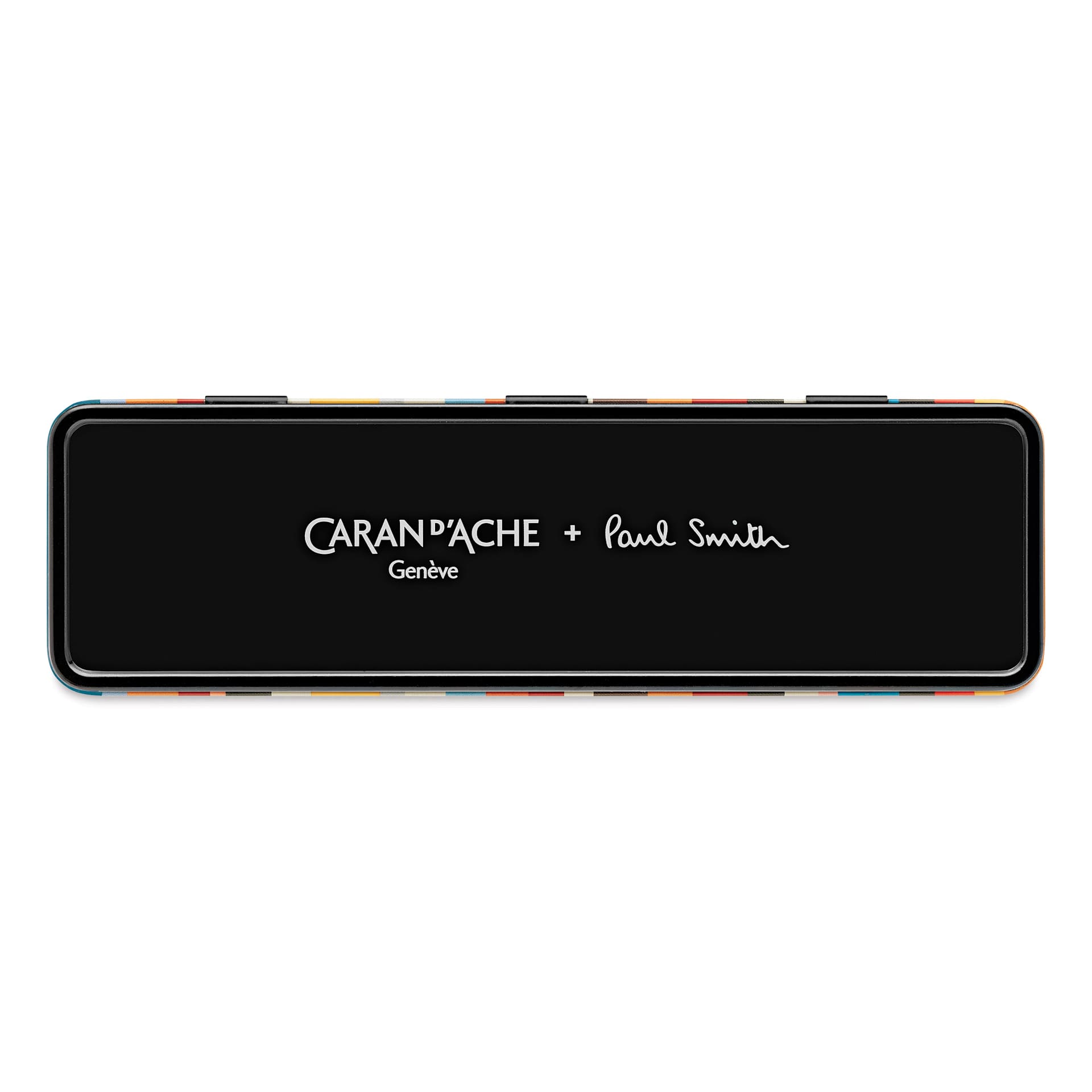Caran d’Ache Paul Smith Special Edition Bicolor Water Soluble Colored Pencil Set, front of packaging