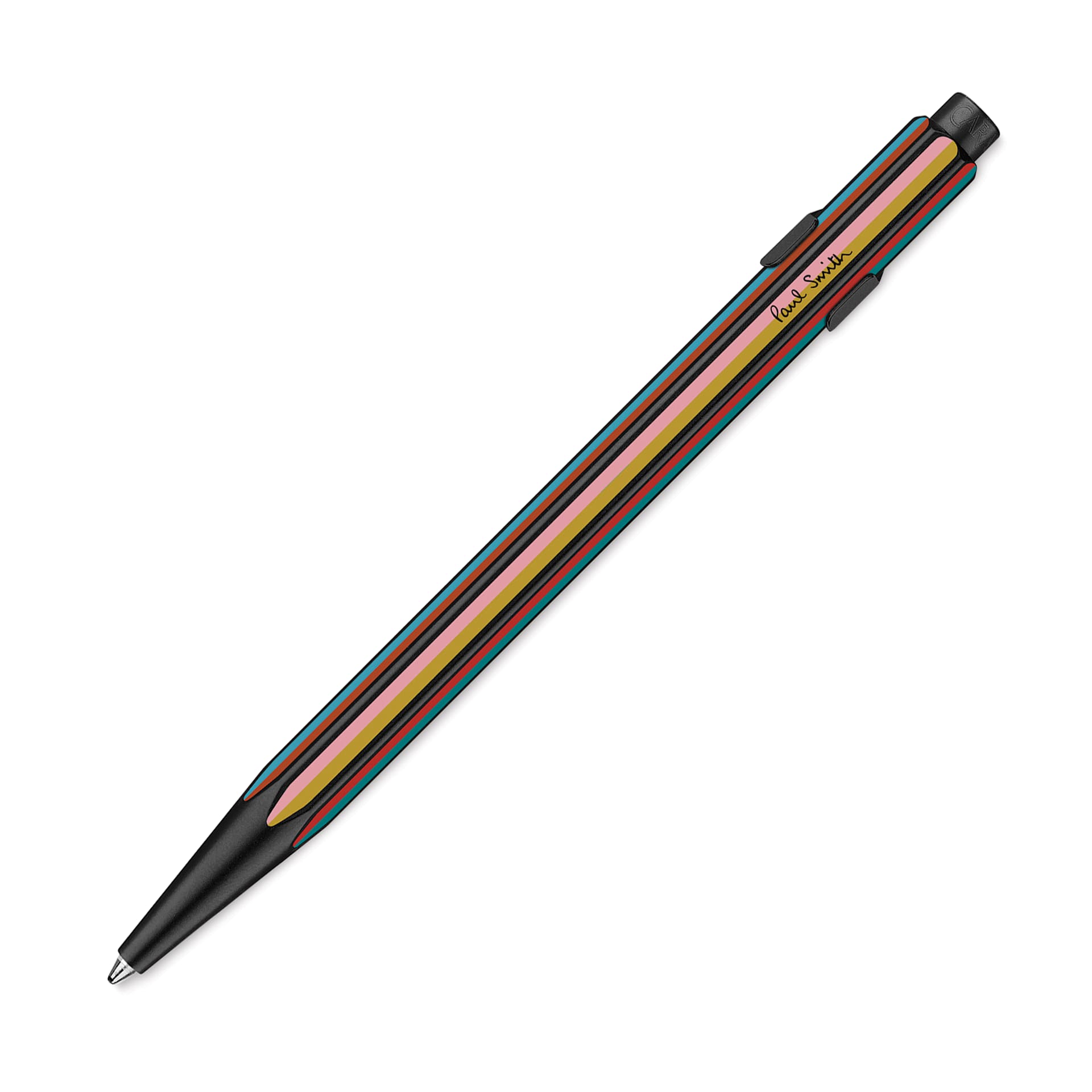 Caran d'Ache Special Edition No. 5 Paul Smith 849 Ballpoint Pen - Black, side view