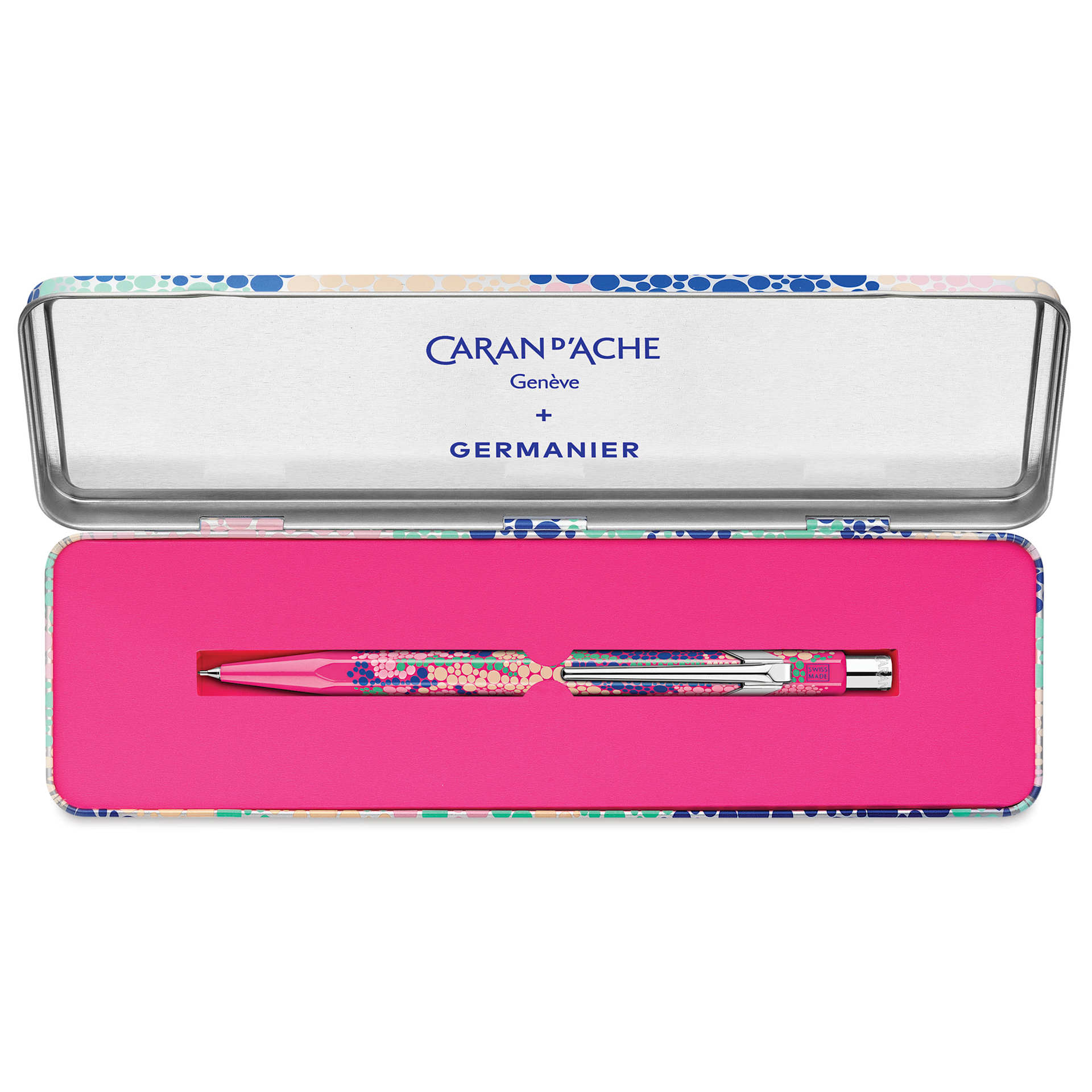 Caran d’Ache Germanier Special Edition 849 Mechanical Pencil - Neon Pink, in packaging