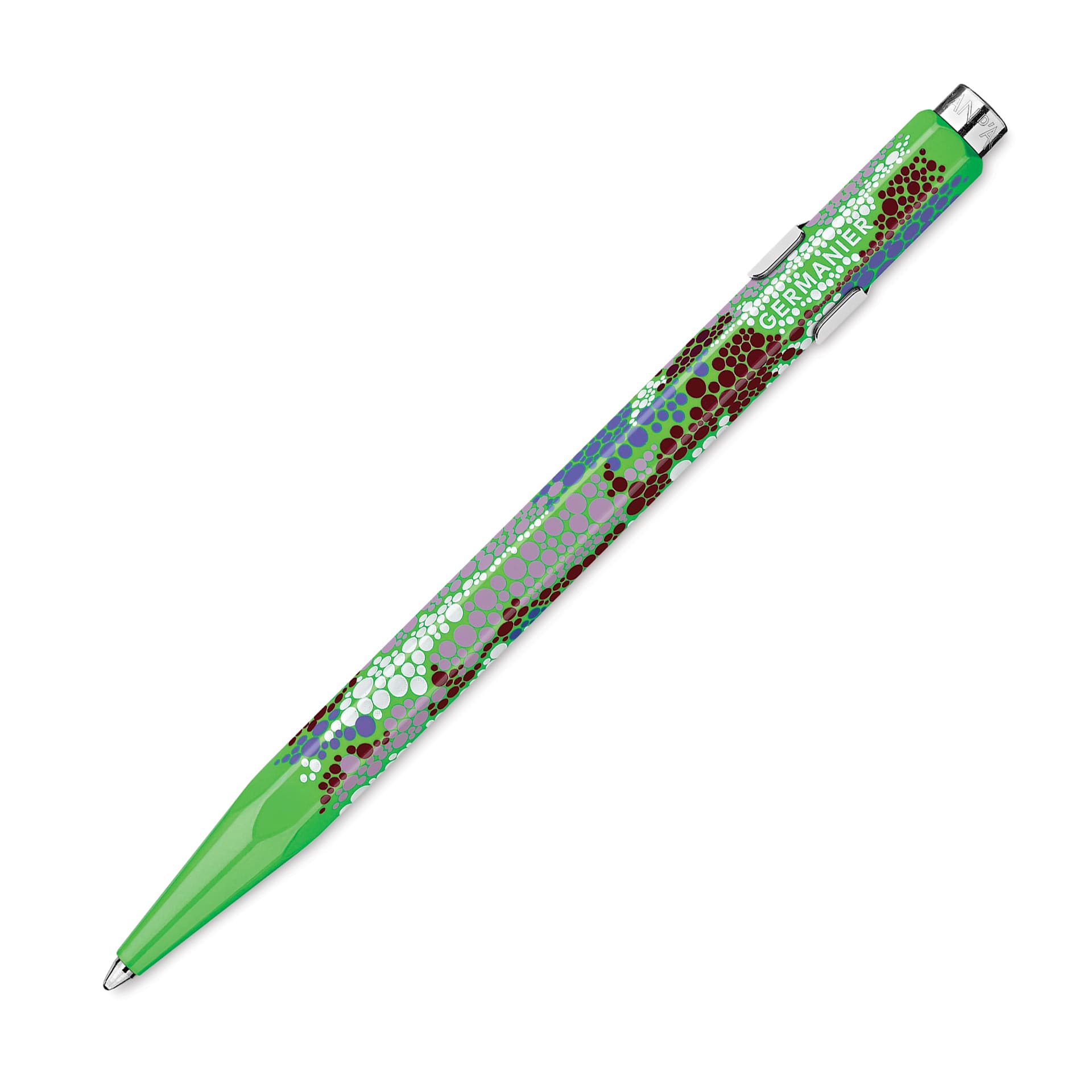 Caran d'Ache 849 Germanier Ballpoint Pen - Limited Edition, Neon Green, pen