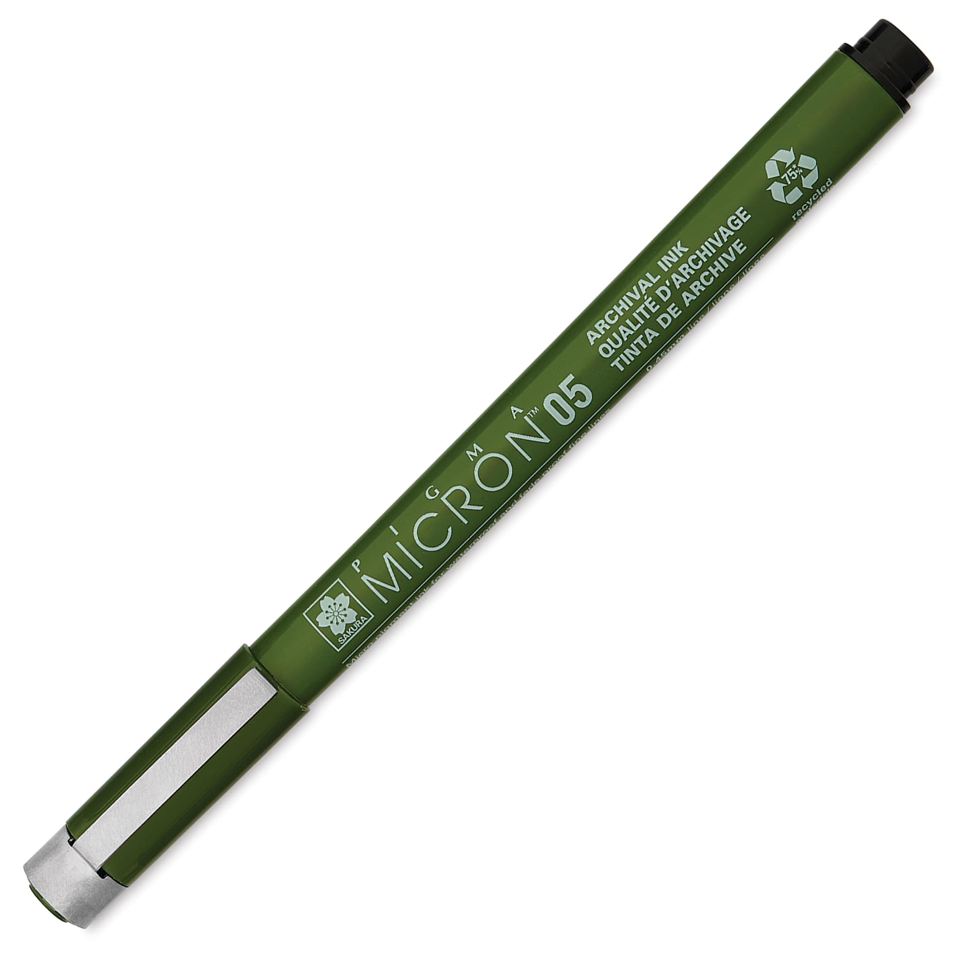 Sakura Pigma Micron Eco Pen - Black, 05, capped