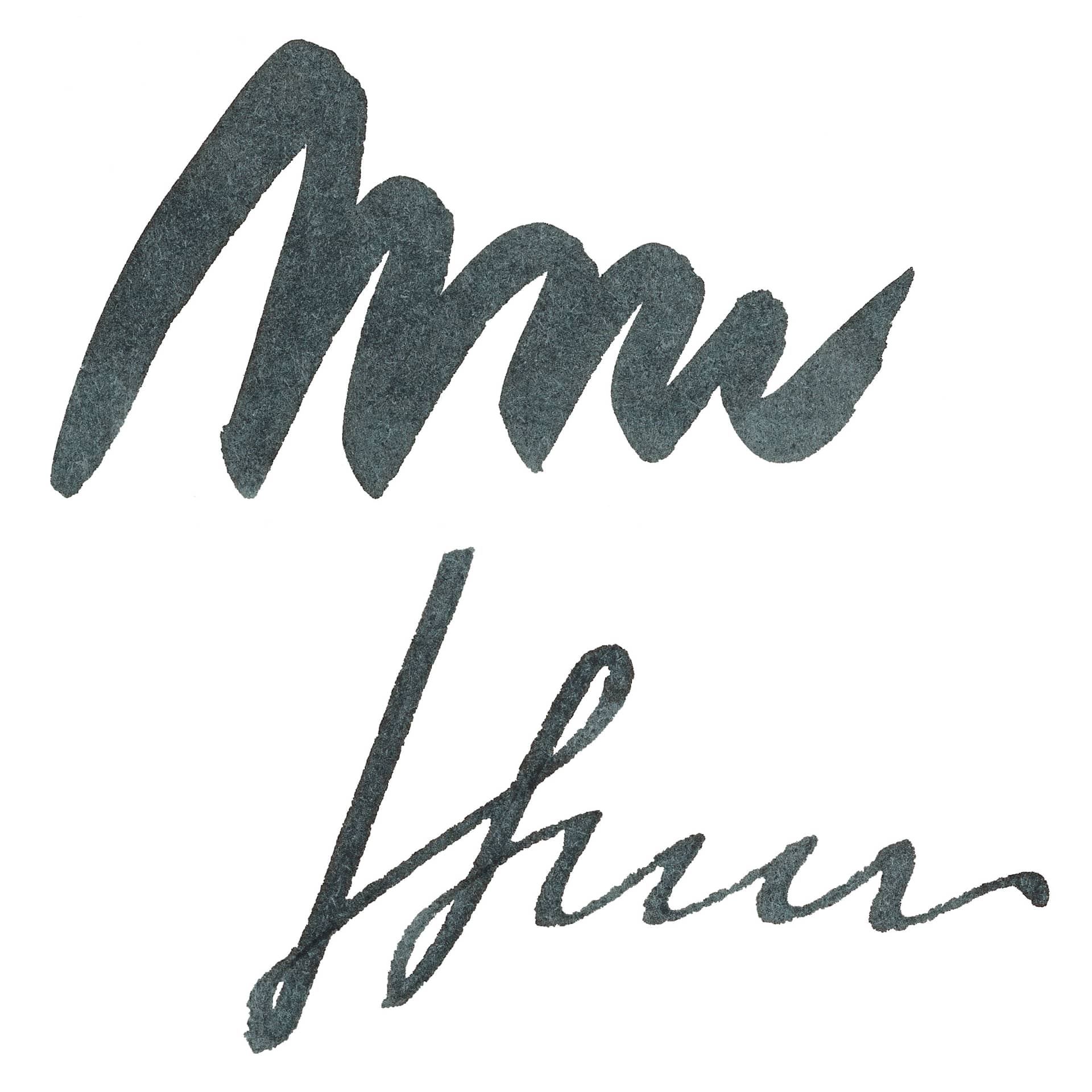 Diamine Fountain Pen Ink - Graphite, 80 ml swatch