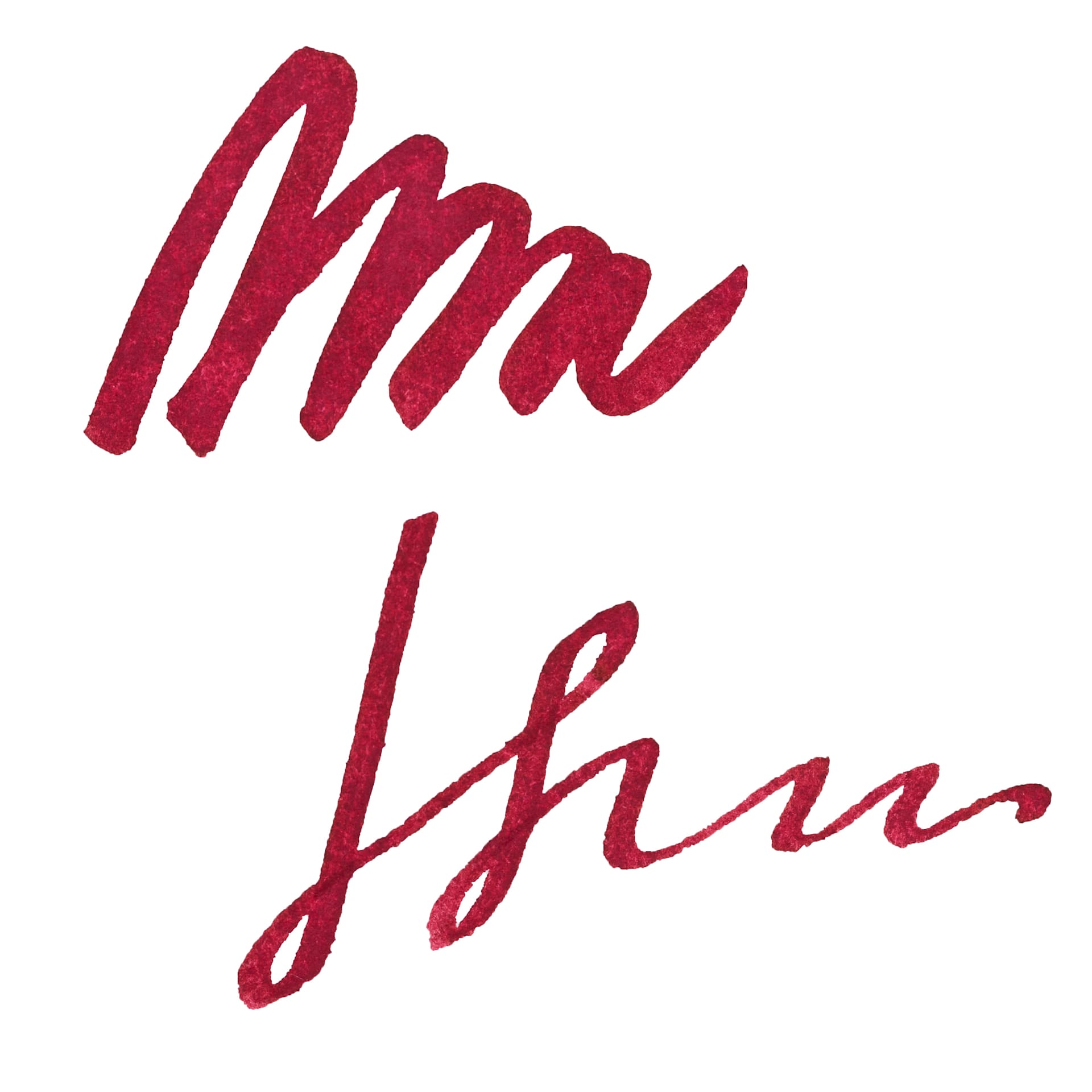 Diamine Fountain Pen Ink - Crimson, 30 ml swatch