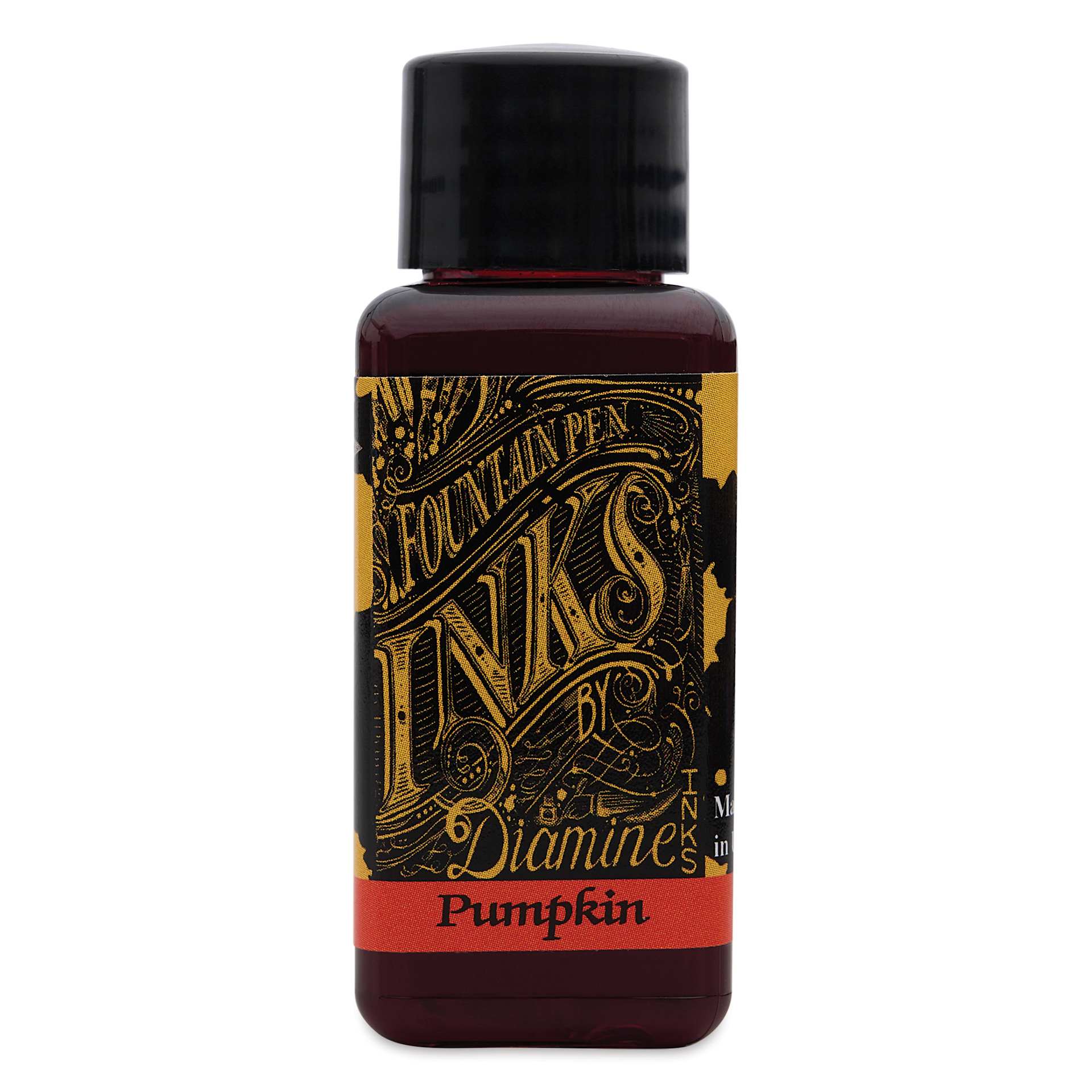 Diamine Fountain Pen Ink - Pumpkin, 30 ml