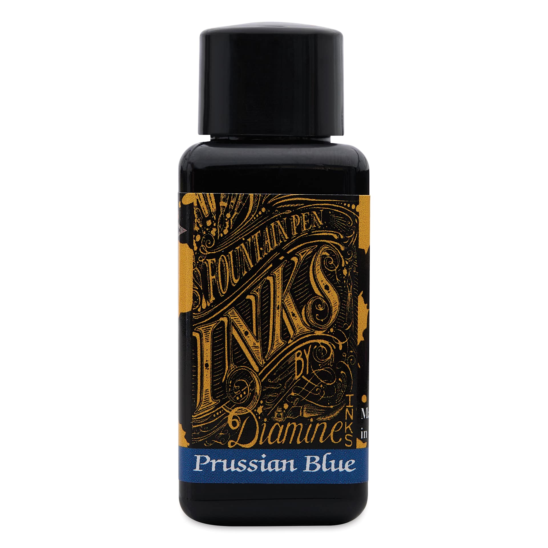 Diamine Fountain Pen Ink - Prussian Blue, 30 ml
