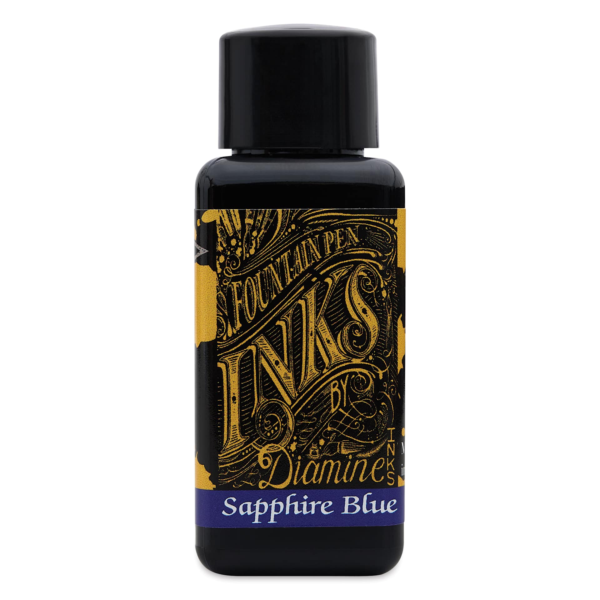 Diamine Fountain Pen Ink - Sapphire Blue, 30 ml