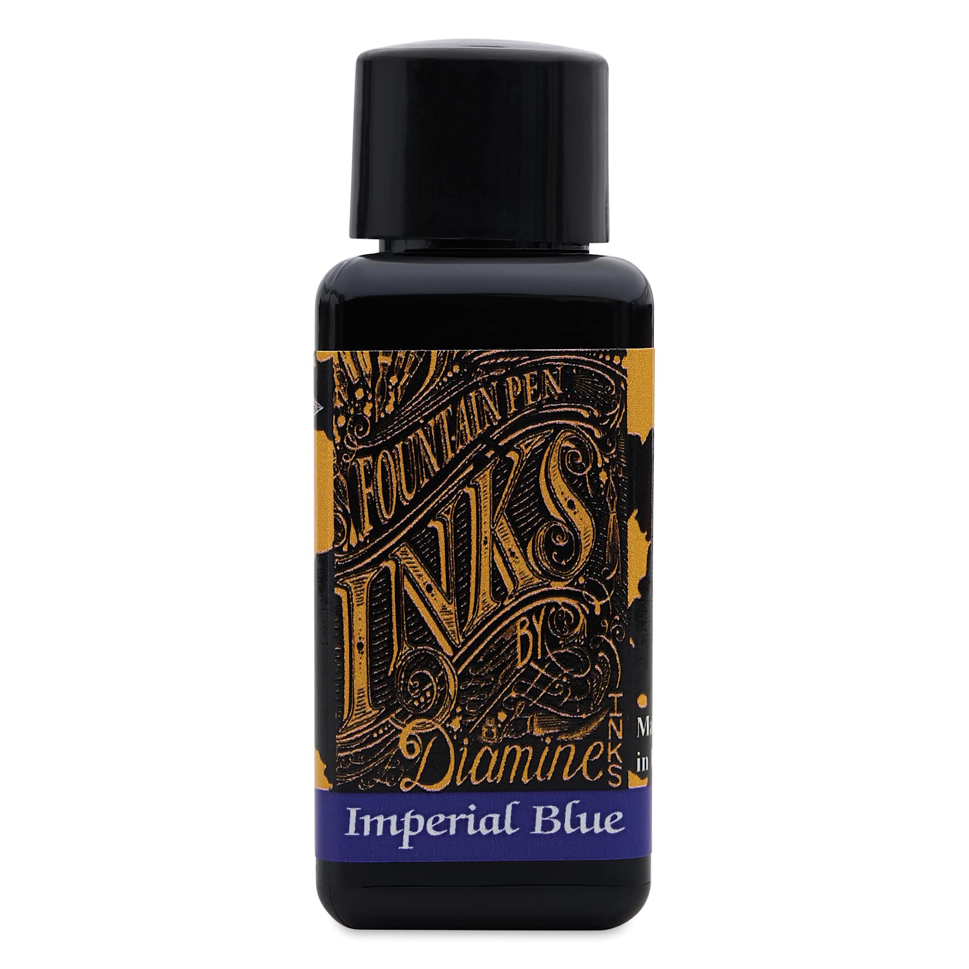 Diamine Fountain Pen Ink - Imperial Blue, 30 ml