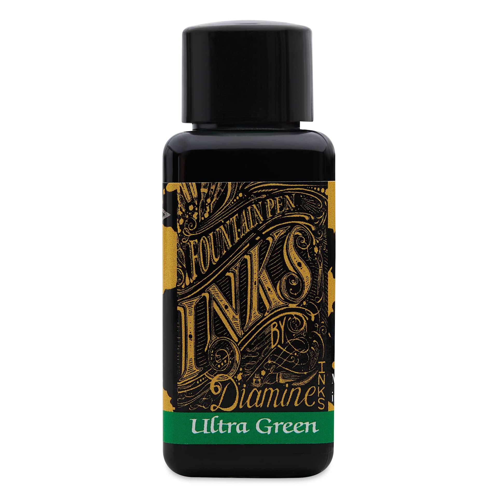 Diamine Fountain Pen Ink - Ultra Green, 30 ml