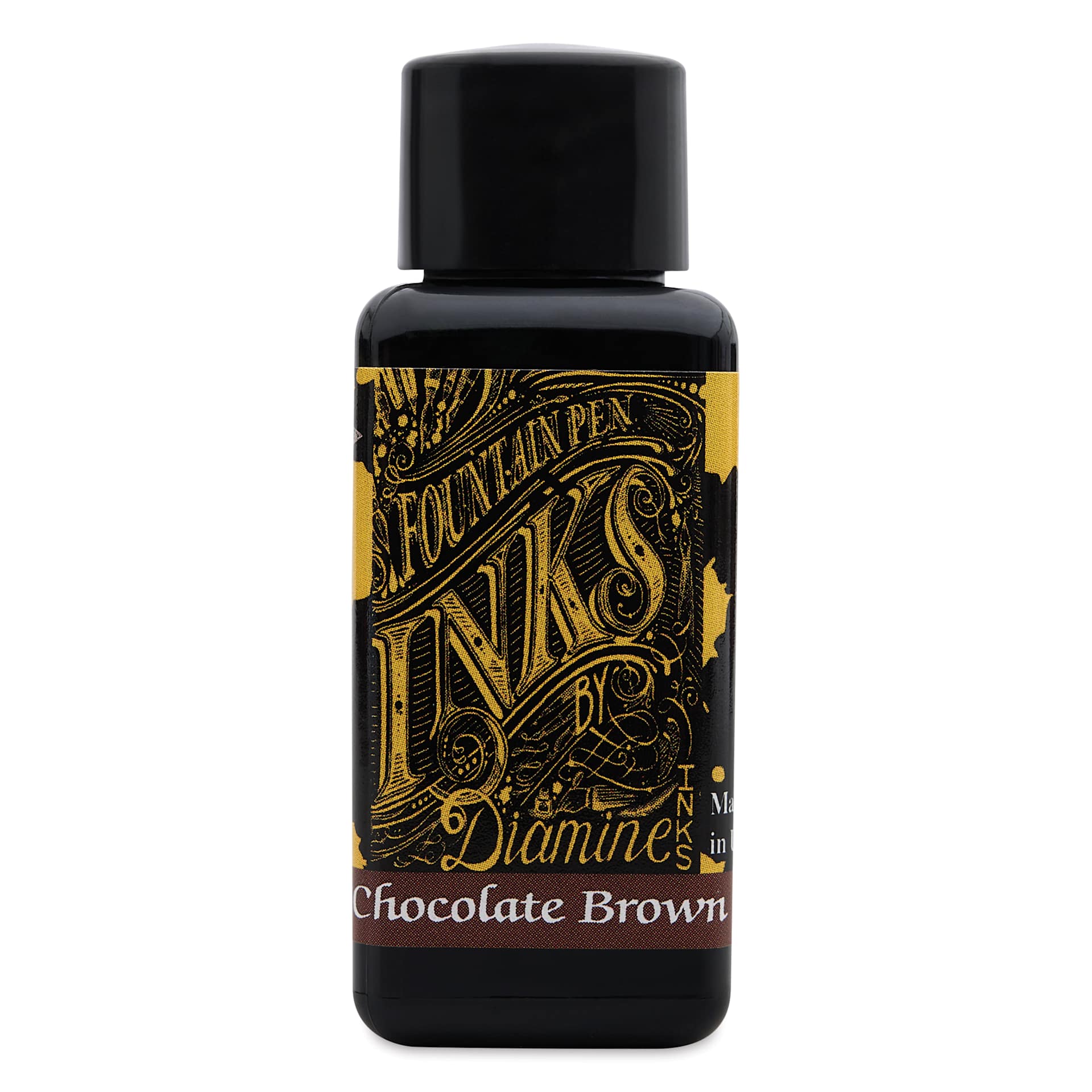 Diamine Fountain Pen Ink - Chocolate Brown, 30 ml