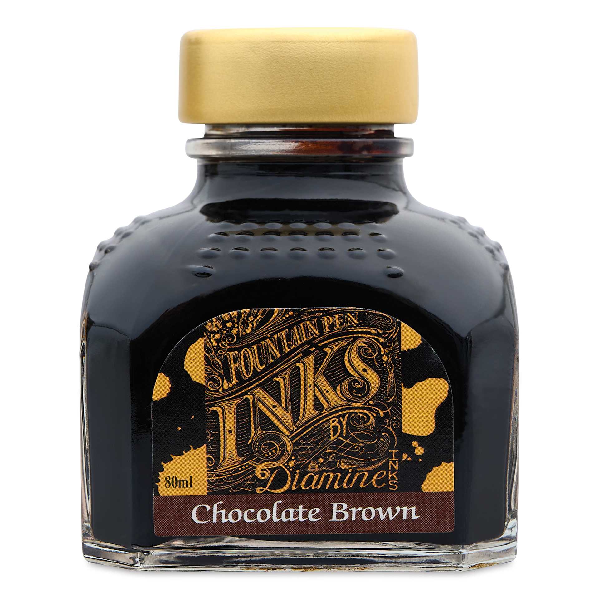 Diamine Fountain Pen Ink - Chocolate Brown, 80 ml
