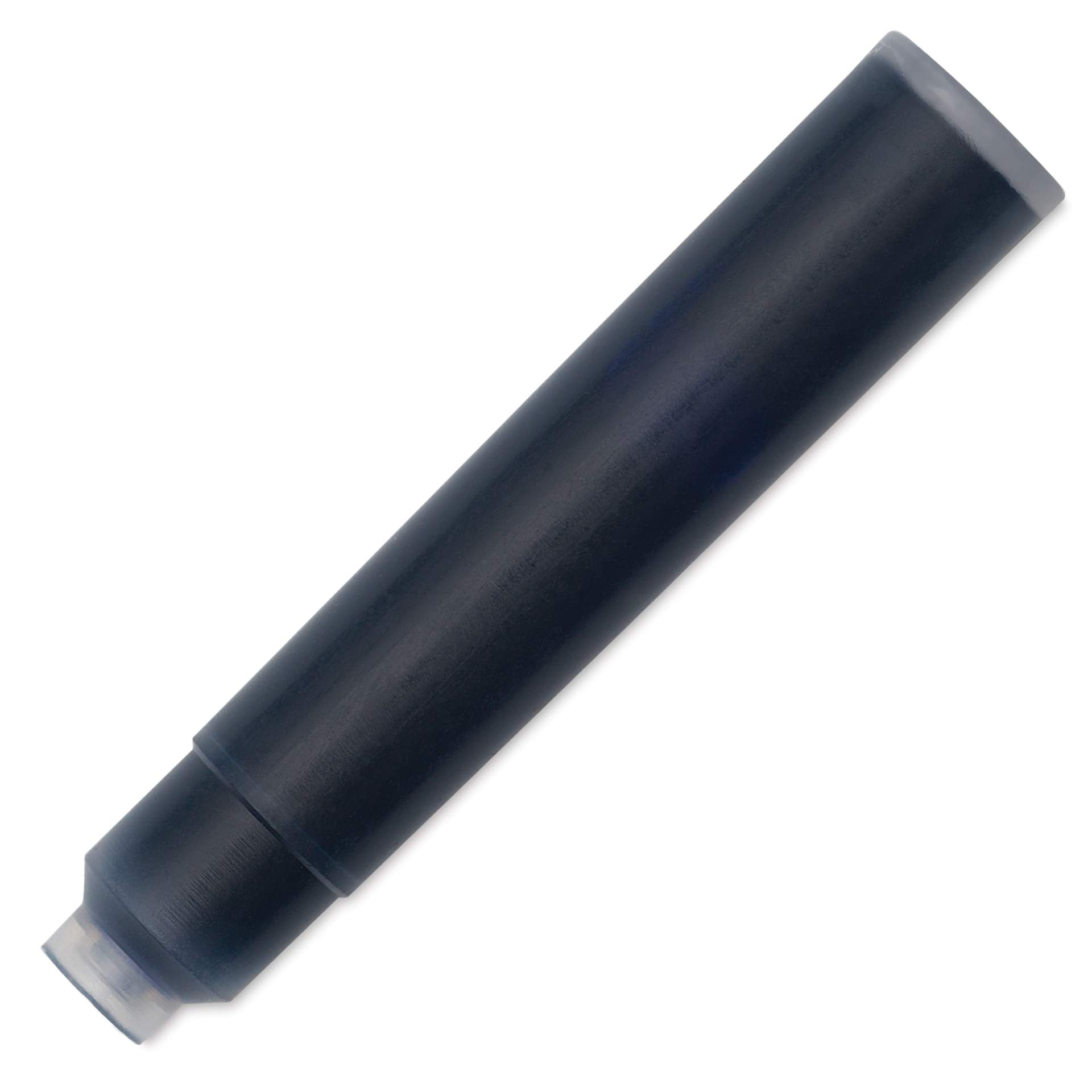 Diamine Ink Cartridges - Pkg of 18, Midnight, close up of cartridge
