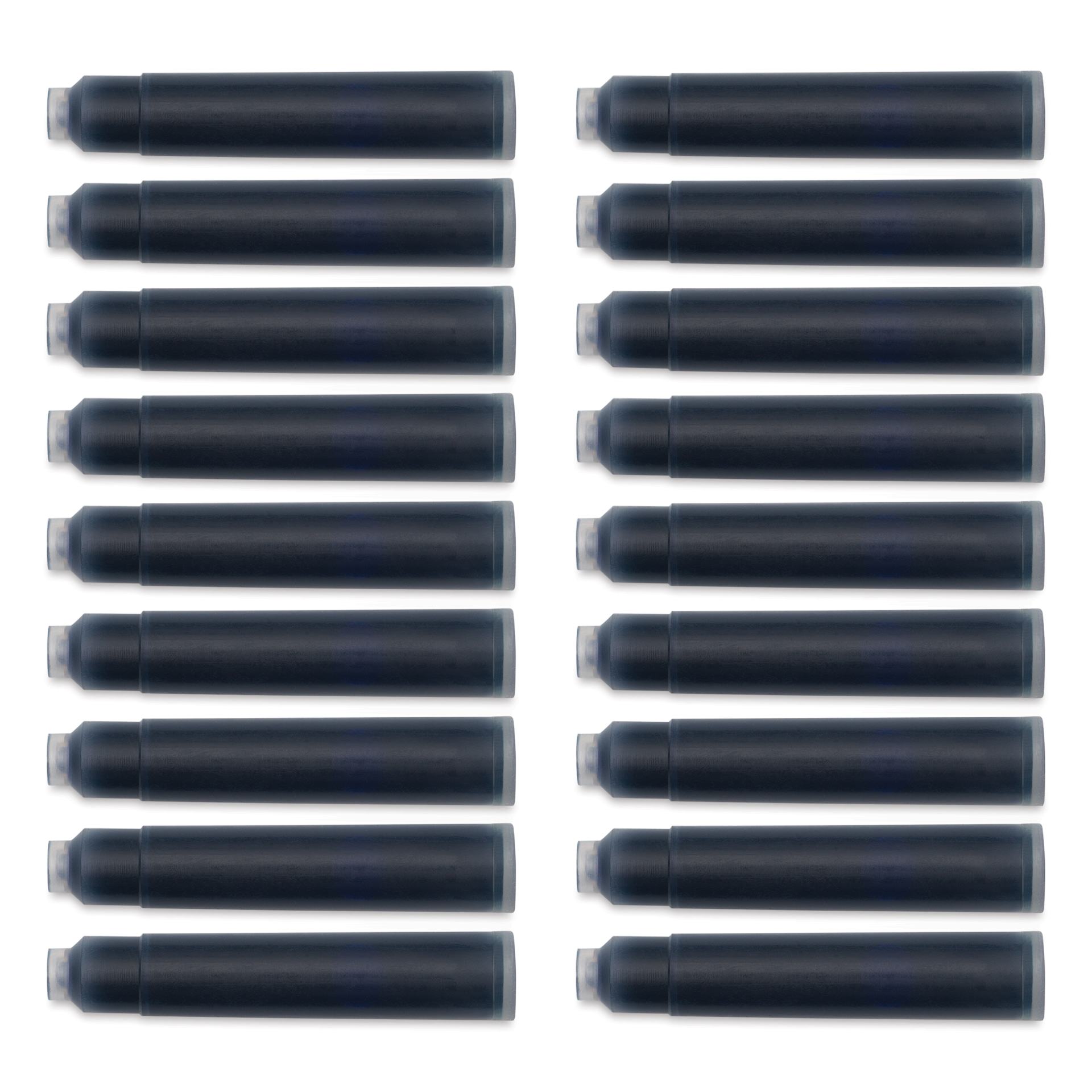 Diamine Ink Cartridges - Pkg of 18, Midnight, contents