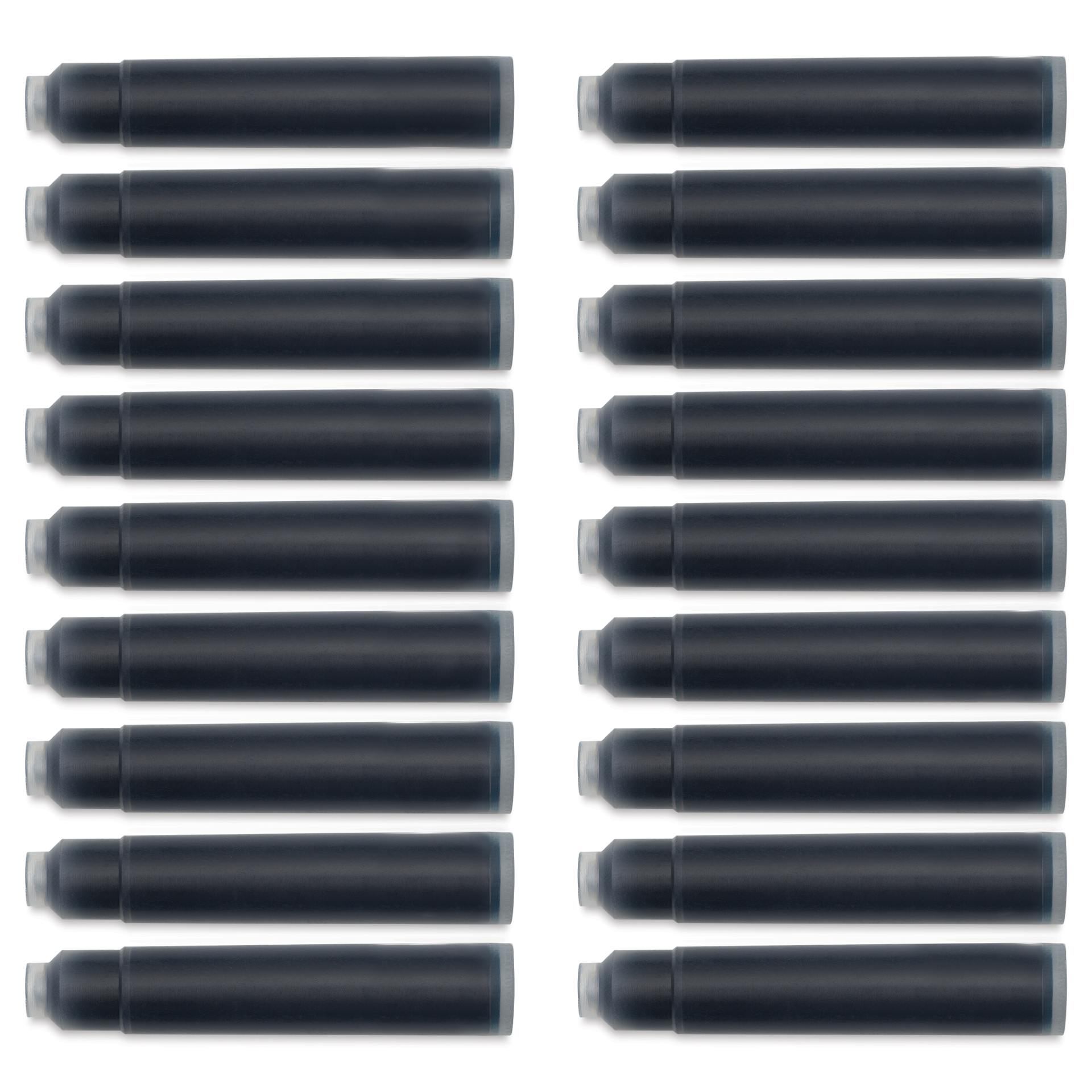 Diamine Ink Cartridges - Pkg of 18, Earl Grey, contents